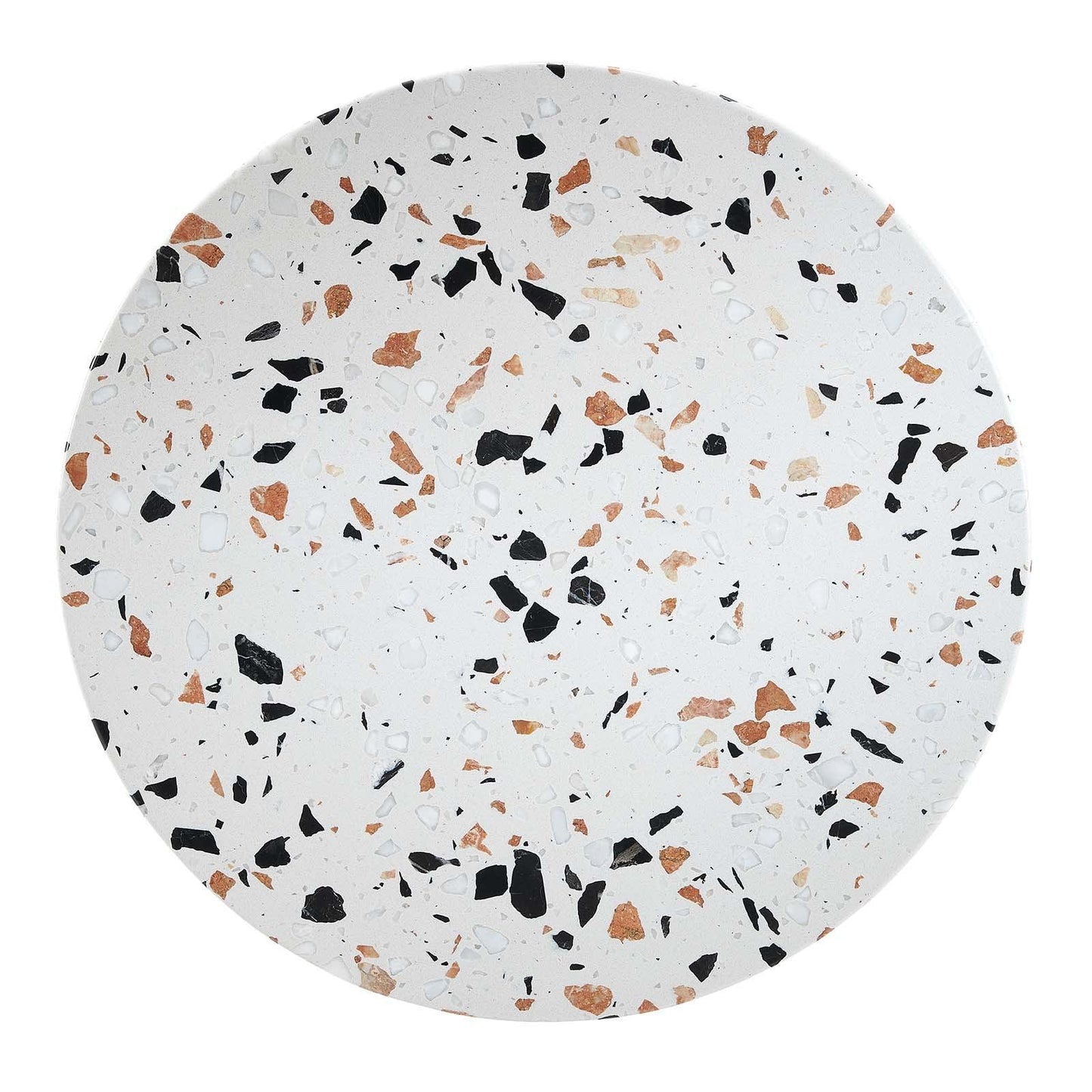 Lippa 20" Round Terrazzo Side Table, EEI-5692 FredCo