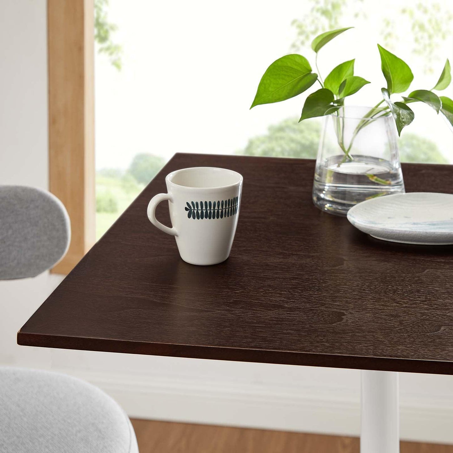 Lippa 28" Square Bar Table, EEI-5201 FredCo