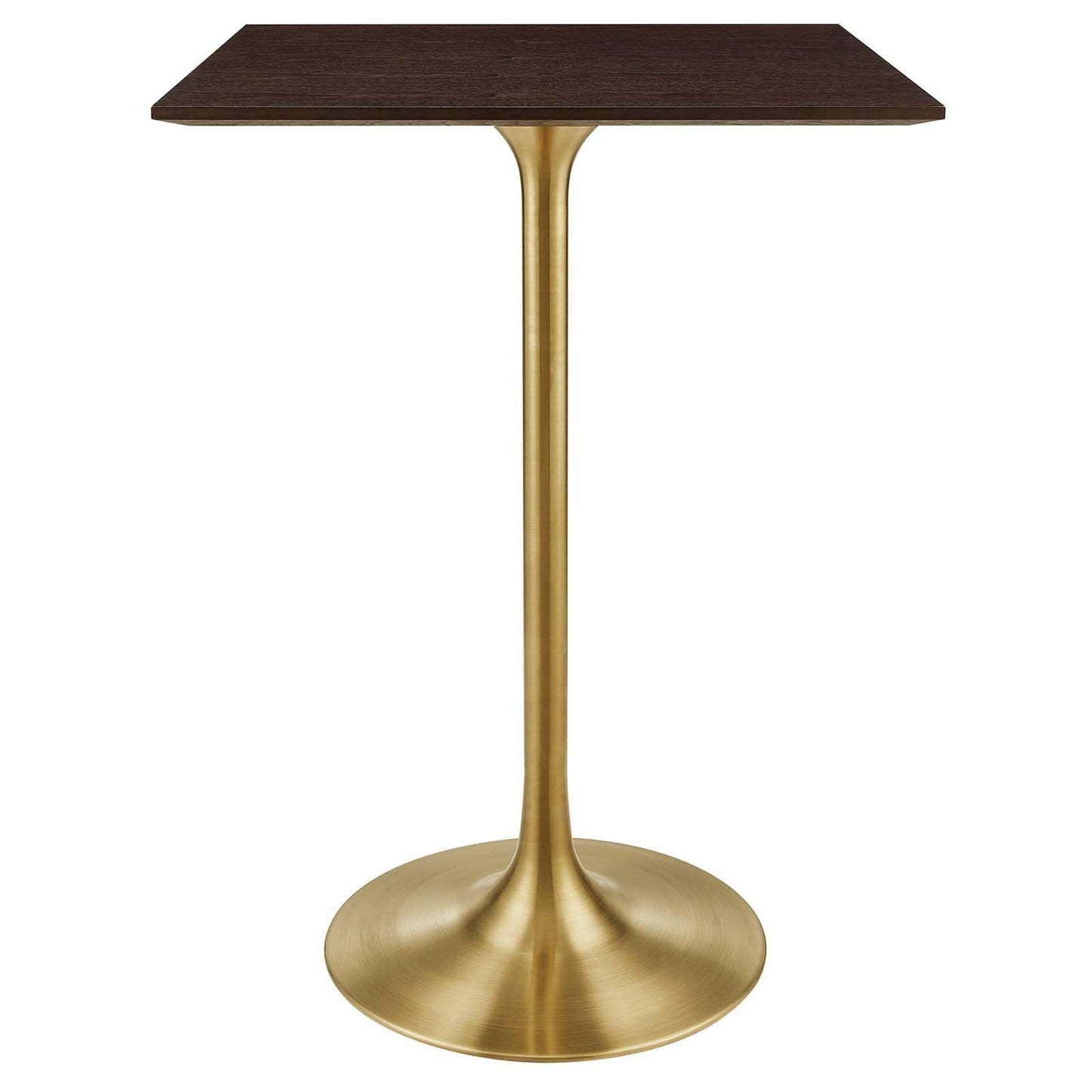 Lippa 28" Square Wood Bar Table, EEI-5531 FredCo