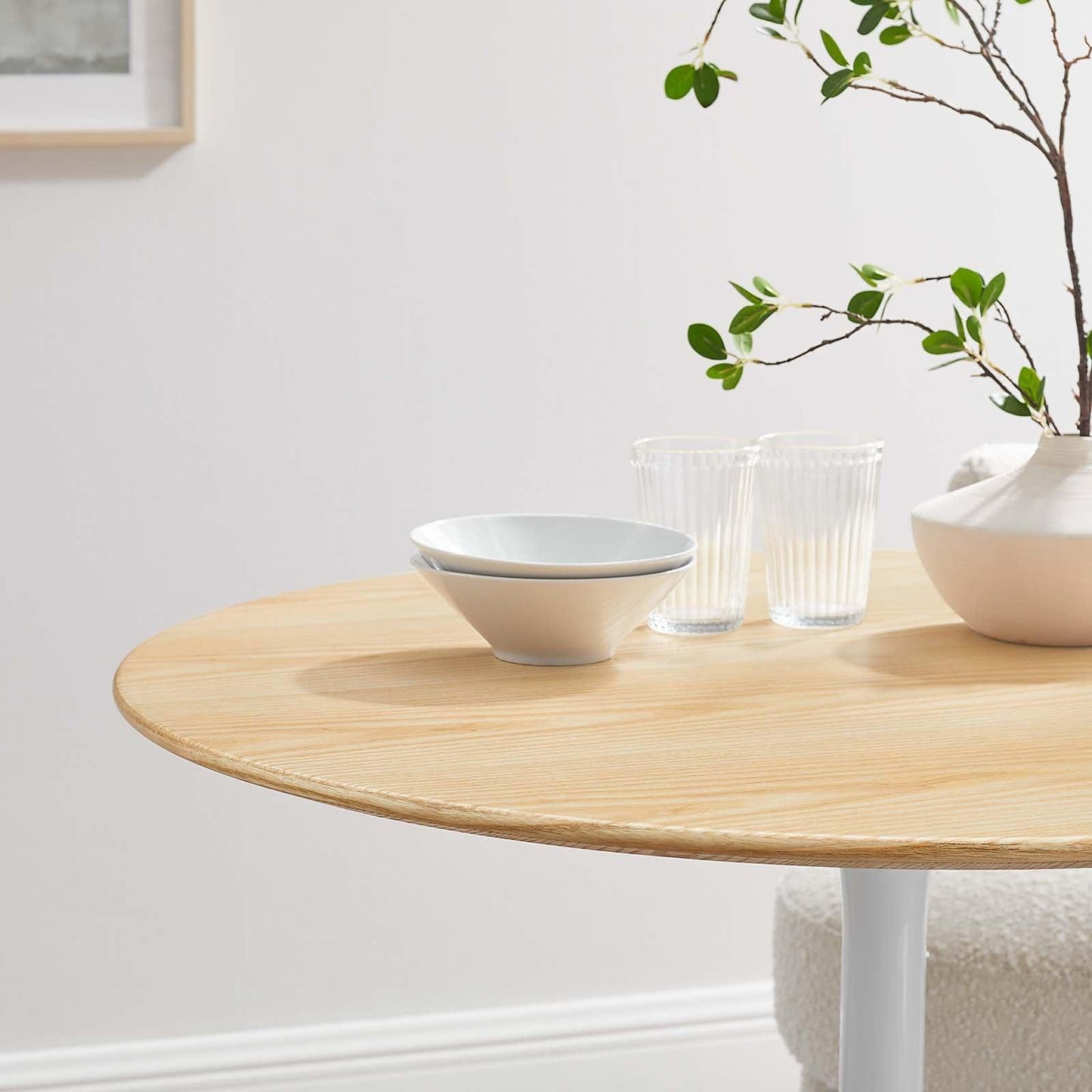 Lippa 36" Round Dining Table, EEI-5158 FredCo