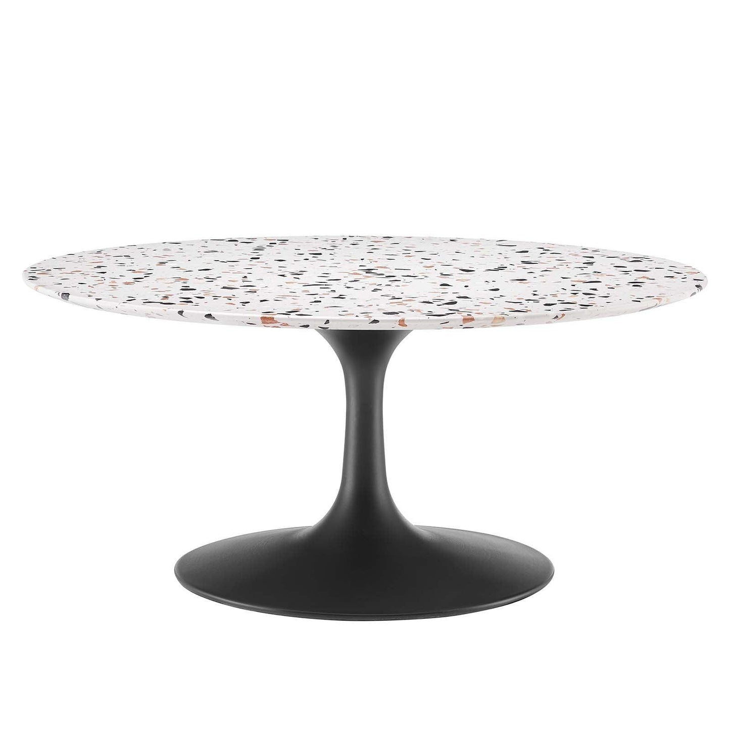Lippa 36" Round Terrazzo Coffee Table, EEI-5721 FredCo