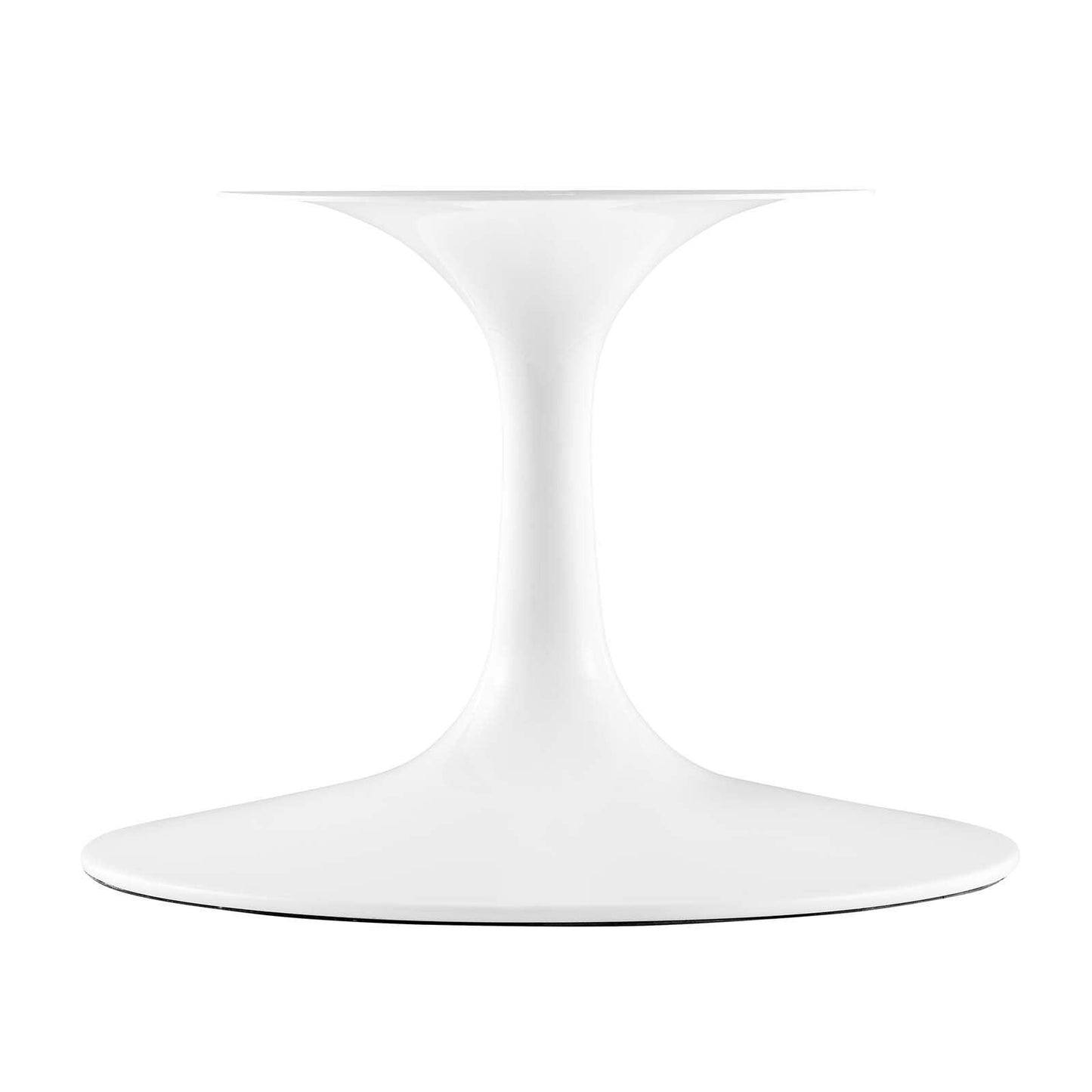 Lippa 42" Oval Artificial Marble Coffee Table, EEI-5192 FredCo
