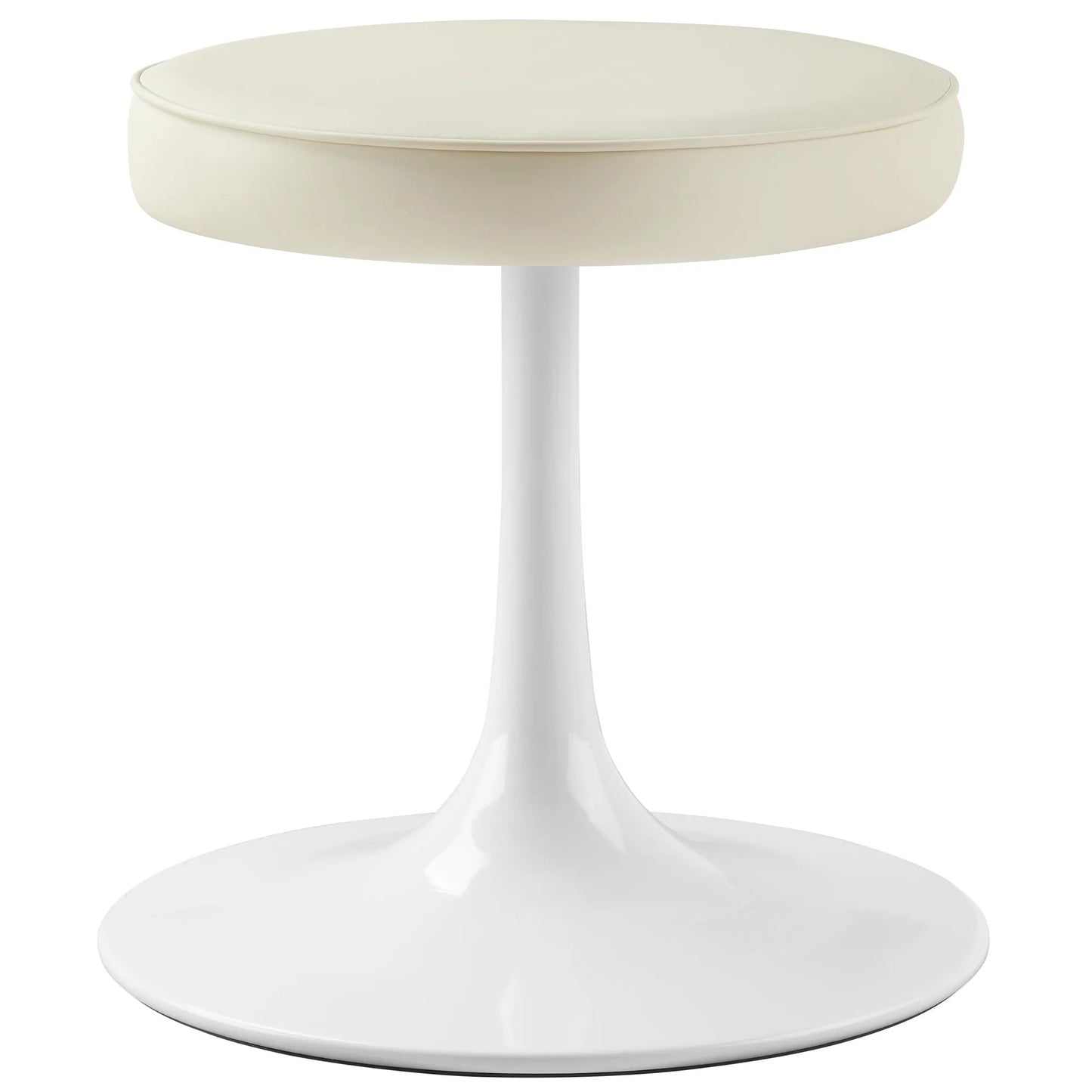 Lippa Vegan Leather Round Stool by Modway EEI-7264 FredCo