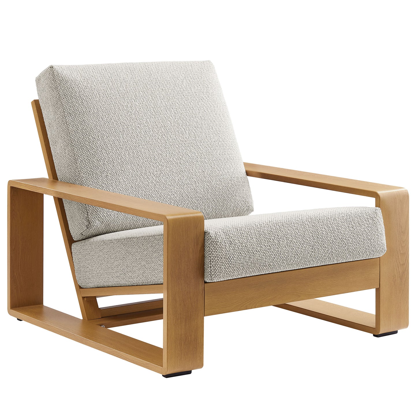 Lirienne Outdoor Patio Aluminum Faux Wood Armchair by Modway EEI-7296 FredCo