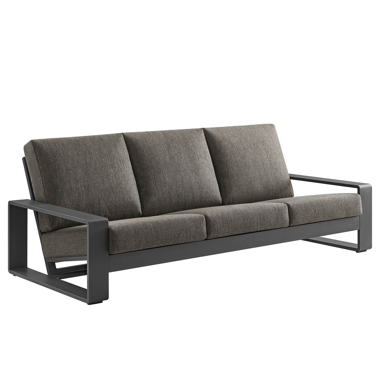 Lirienne Outdoor Patio Aluminum Sofa by Modway EEI-7302 FredCo