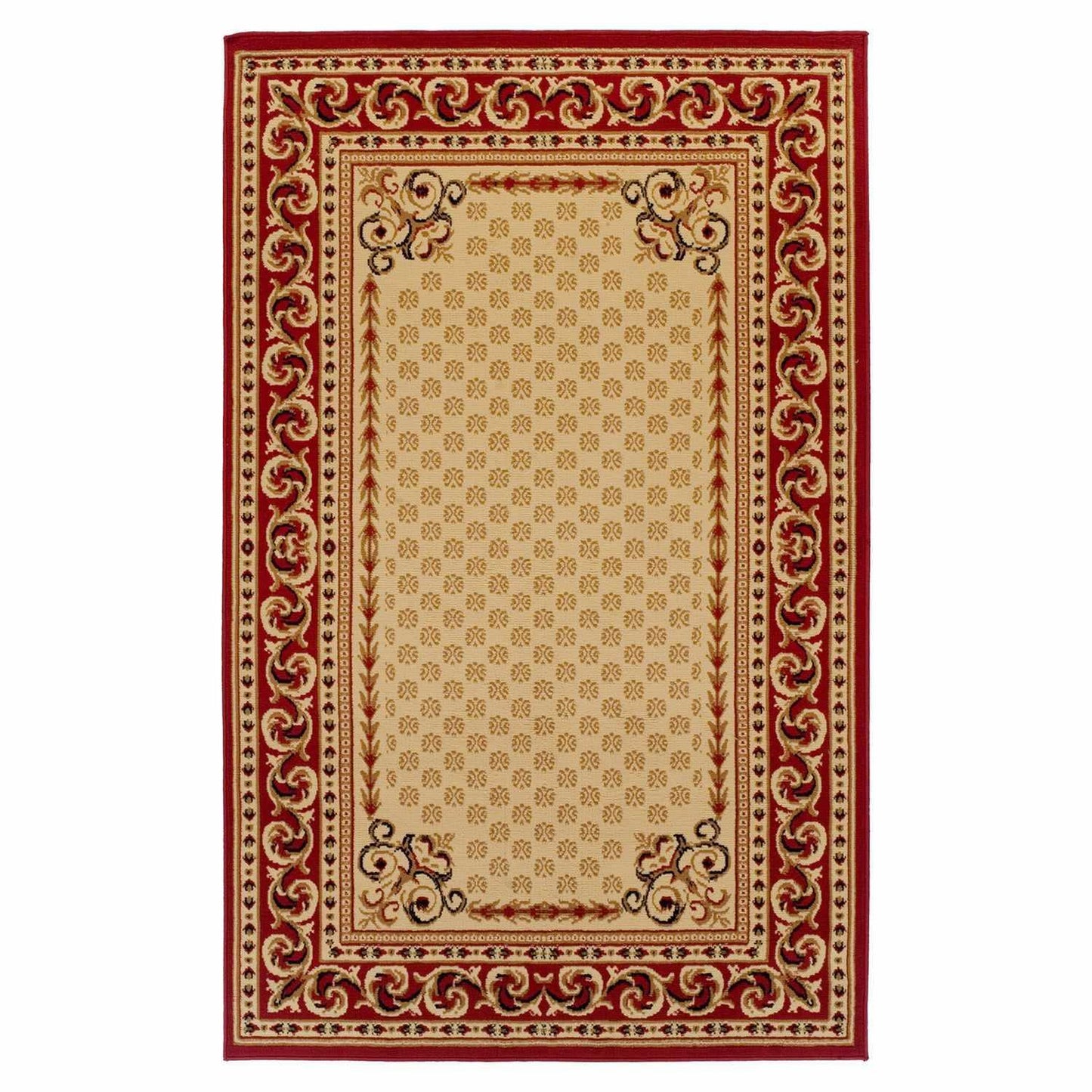 Longfield Traditional Oriental Lattice Rug FredCo