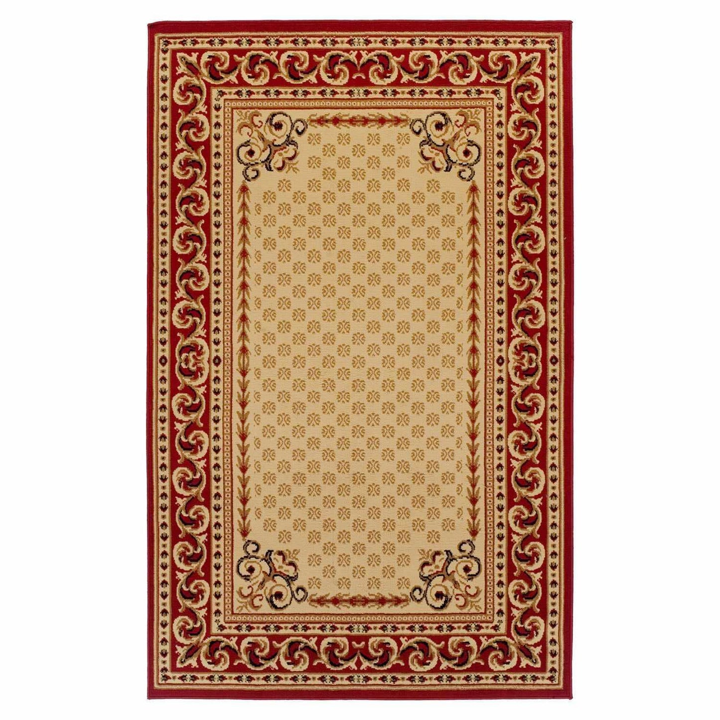 Longfield Traditional Oriental Lattice Rug FredCo