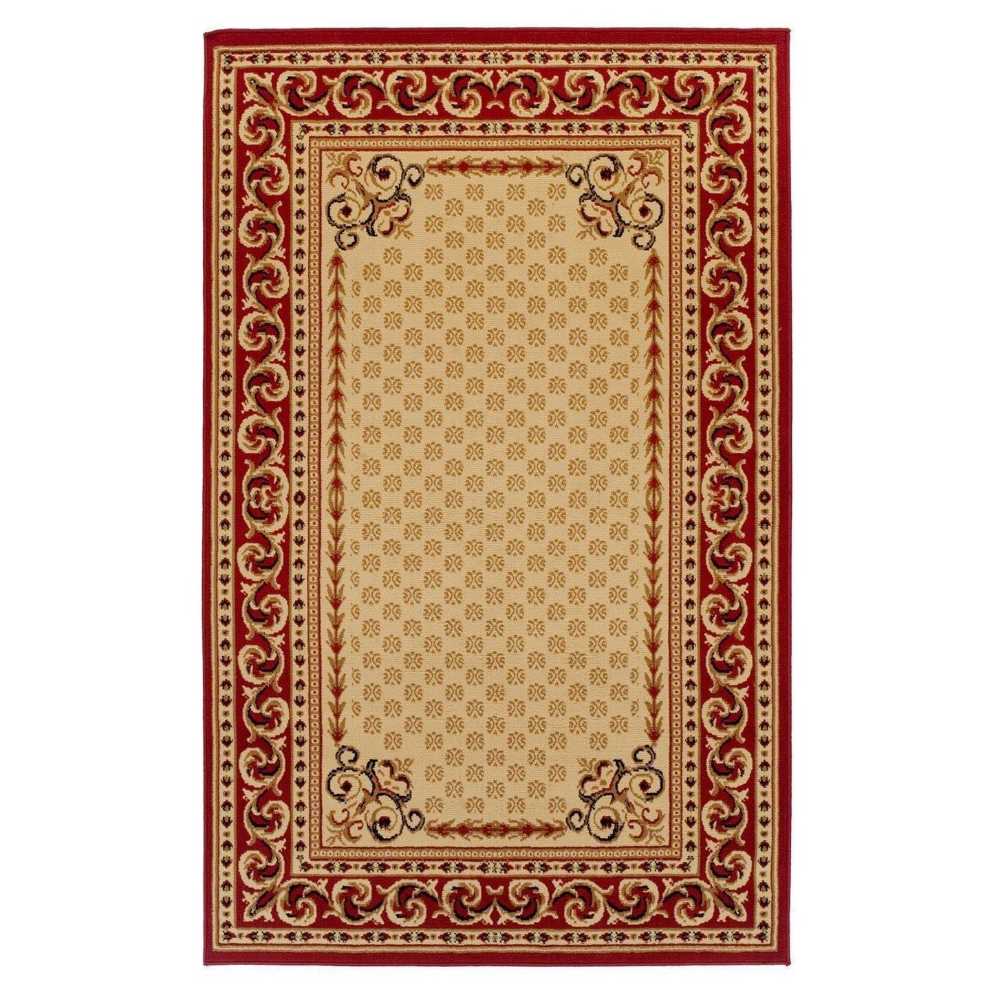 Longfield Traditional Oriental Lattice Rug FredCo