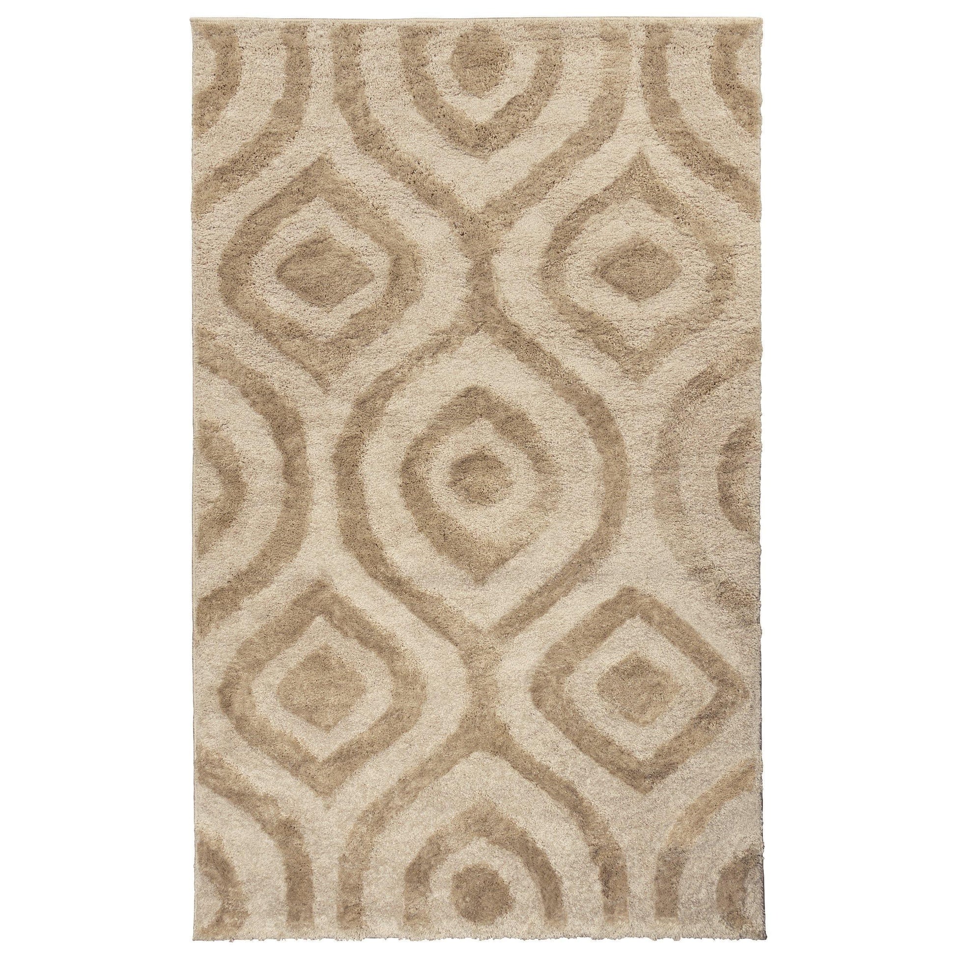 Lucille Rug, Diamond Pattern, Transitional, Jute Backing FredCo