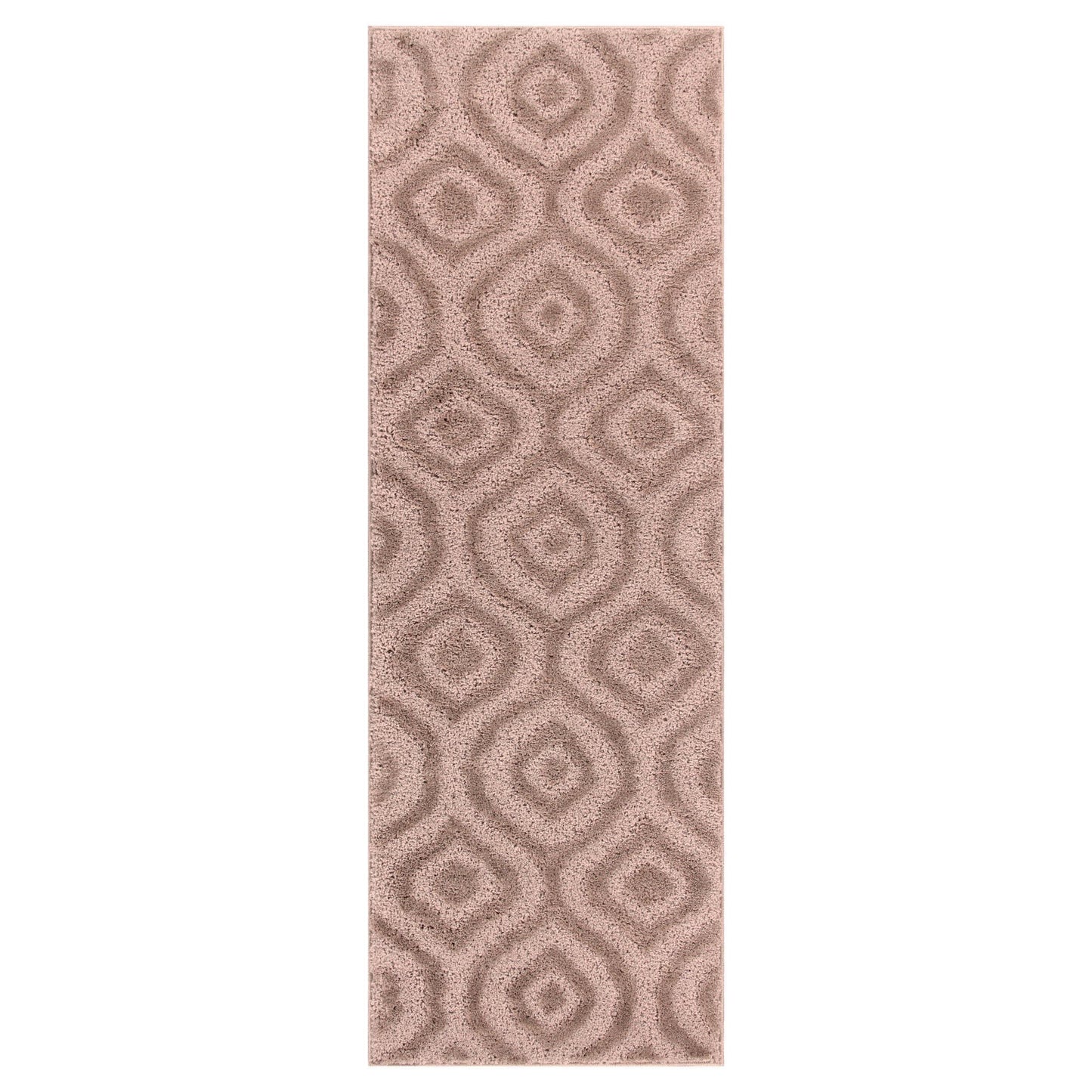 Lucille Rug, Diamond Pattern, Transitional, Jute Backing FredCo