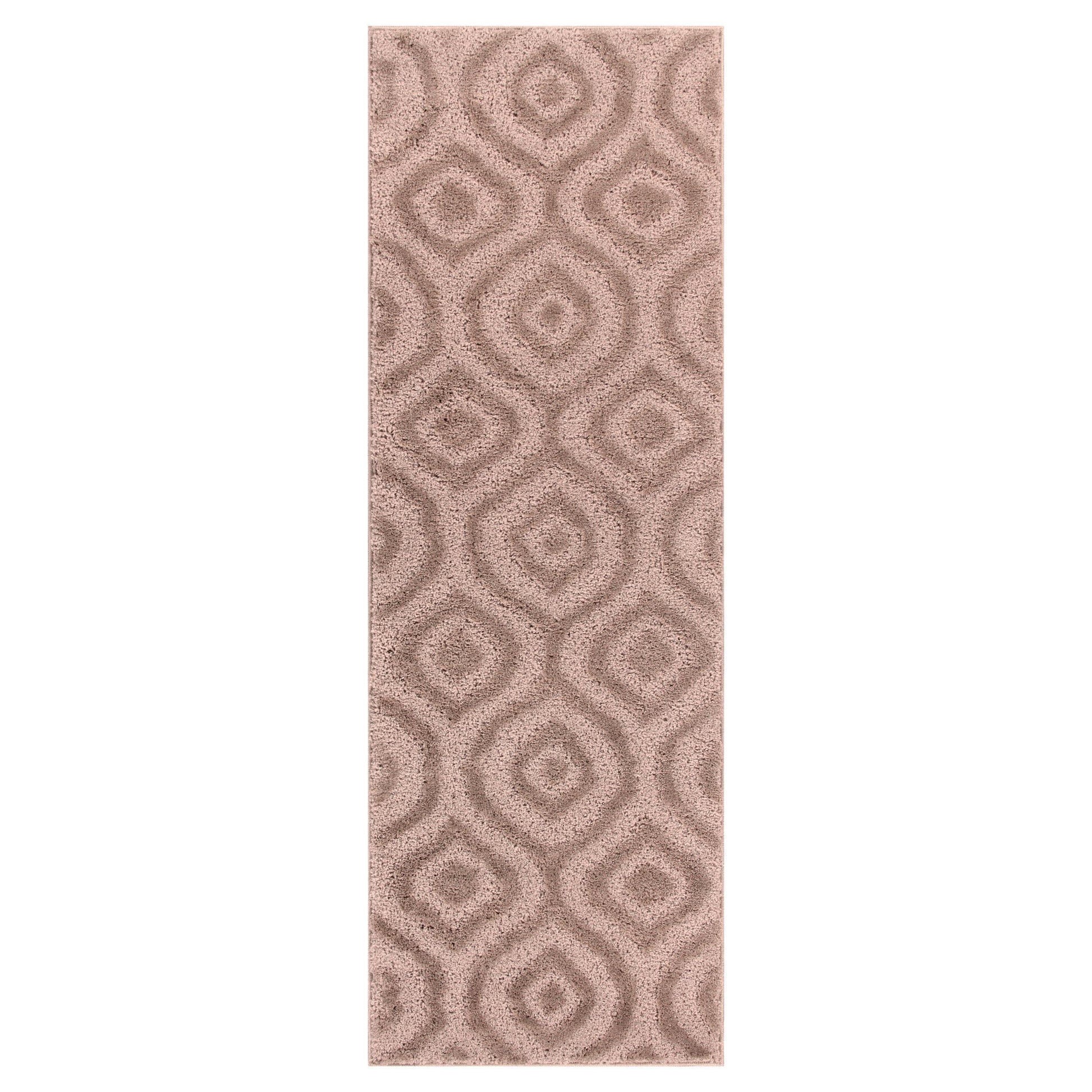 Lucille Rug, Diamond Pattern, Transitional, Jute Backing FredCo