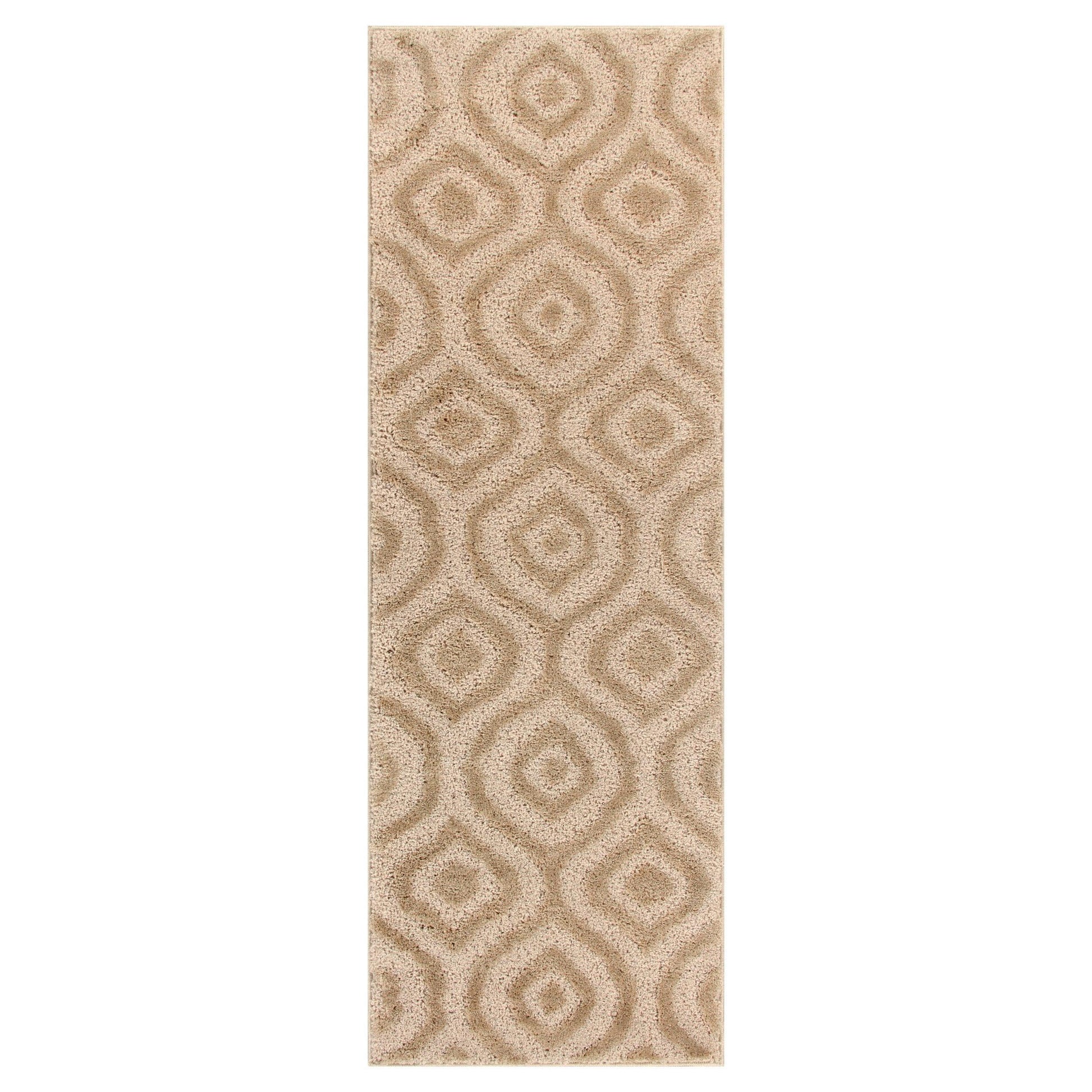 Lucille Rug, Diamond Pattern, Transitional, Jute Backing FredCo