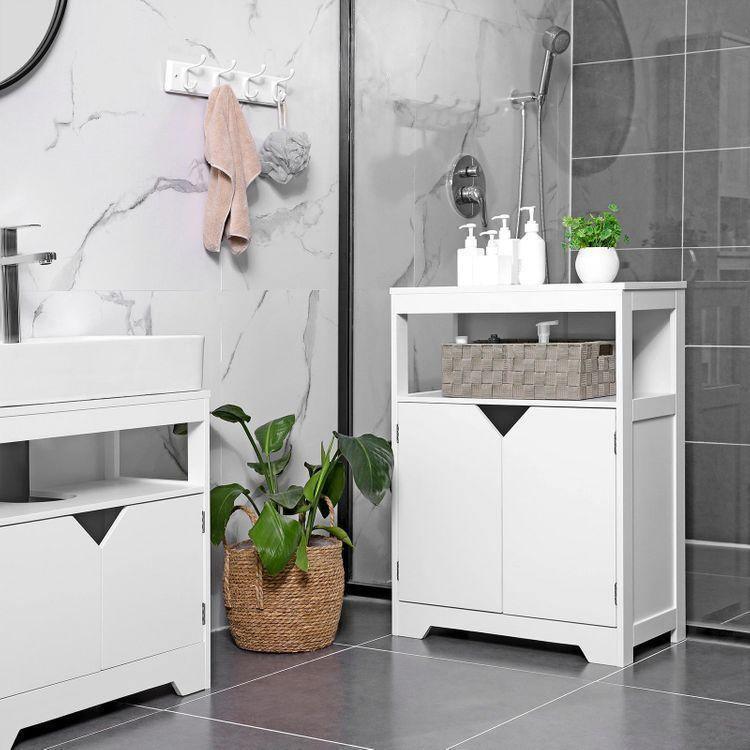 Marble Like Countertop Cabinet FredCo