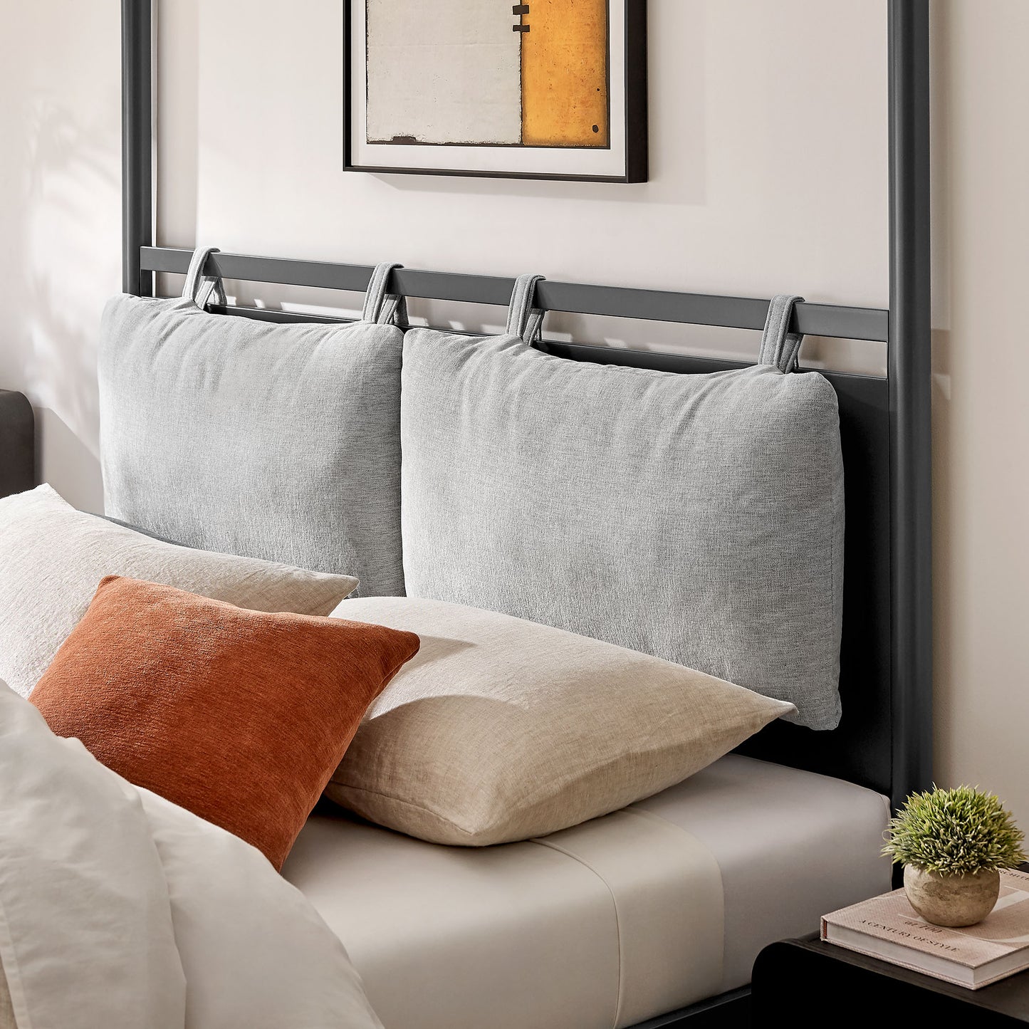 Marlowe 4-Poster Canopy Metal Platform Bed by Modway MOD-7223 FredCo