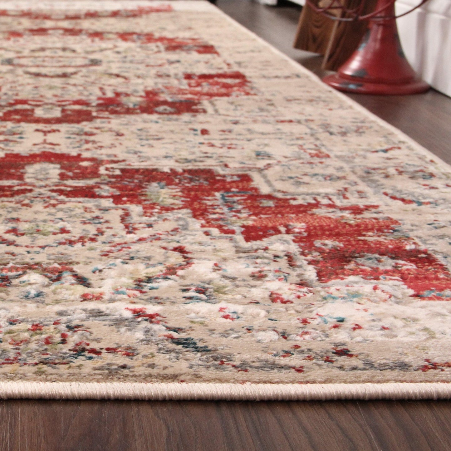 Marquis Modern Farmhouse Medallion Indoor Area Rug by Superior FredCo