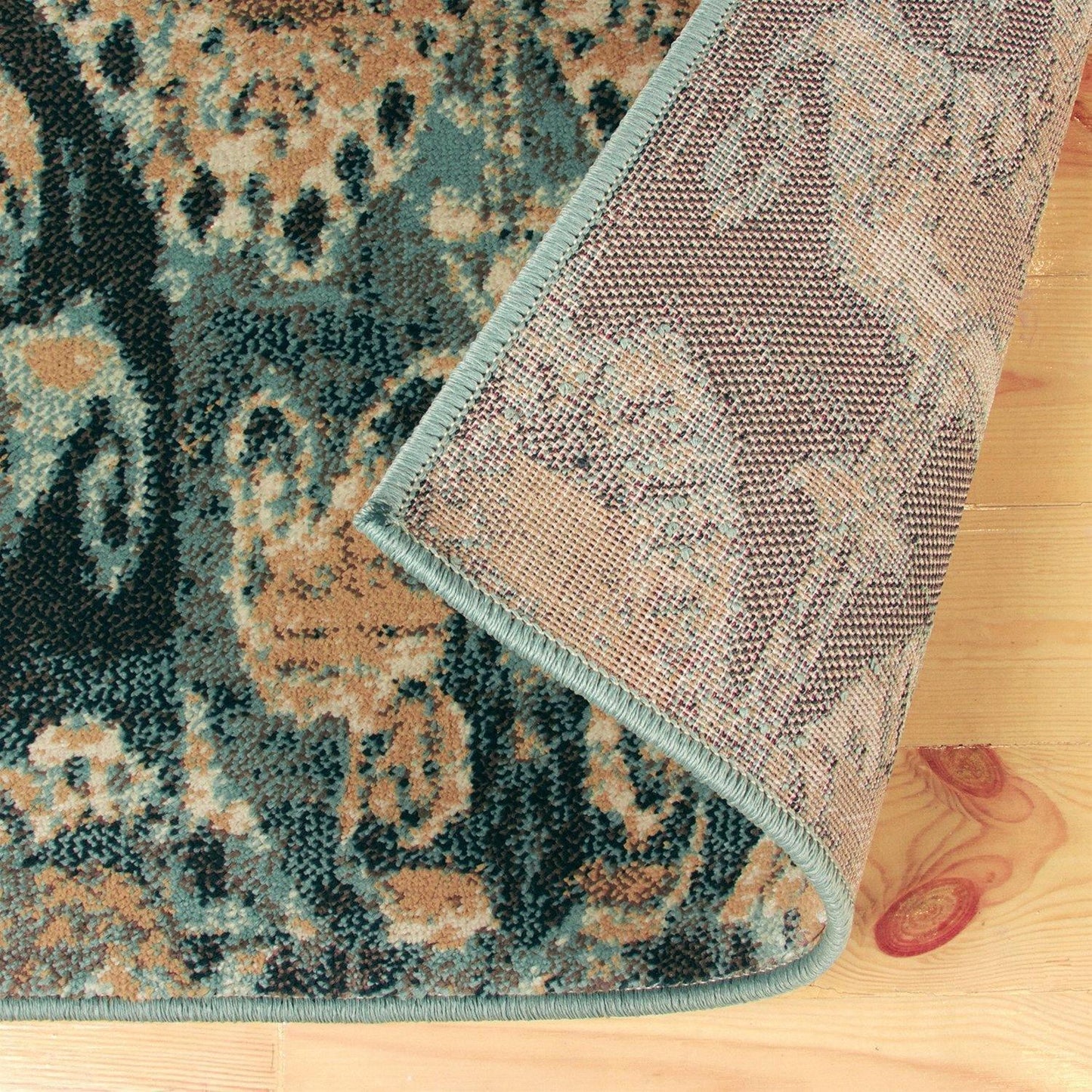 Marseille Vintage Damask Pattern Rug FredCo
