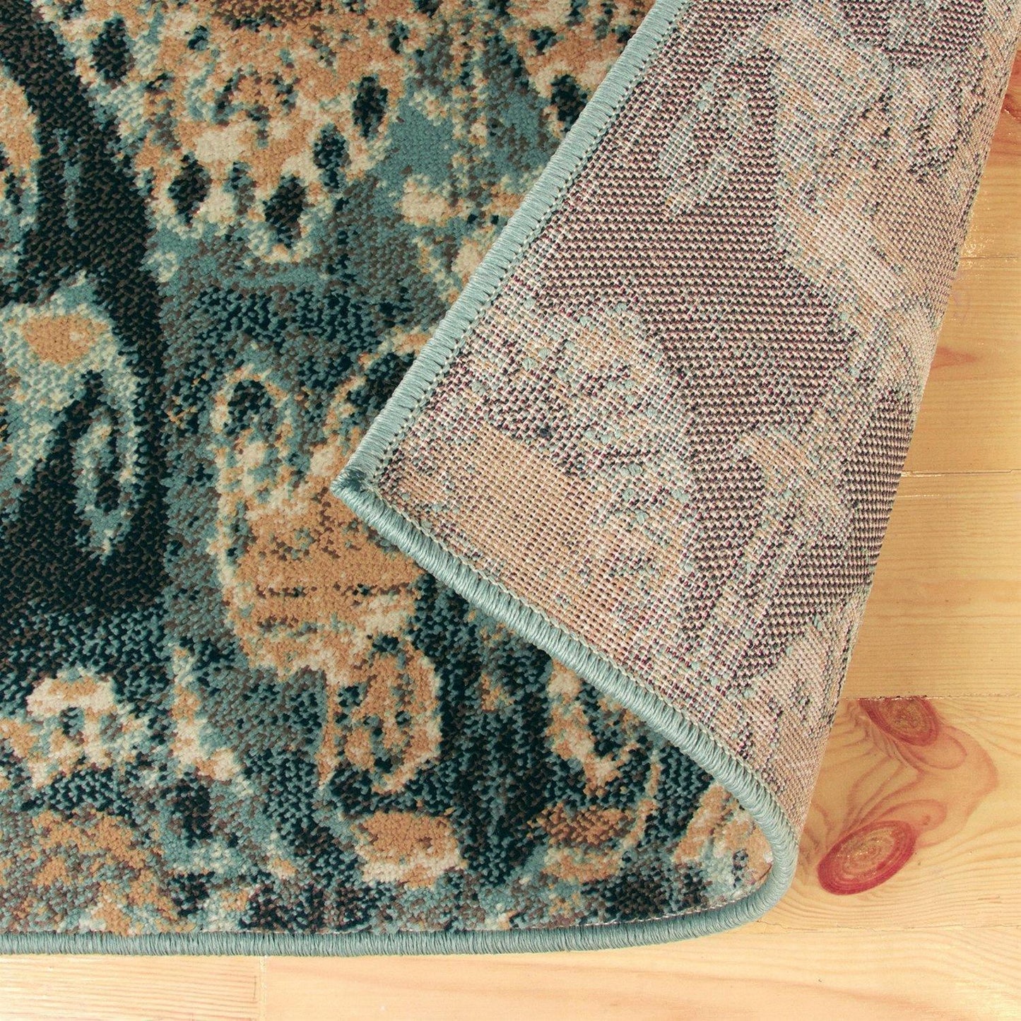 Marseille Vintage Damask Pattern Rug FredCo