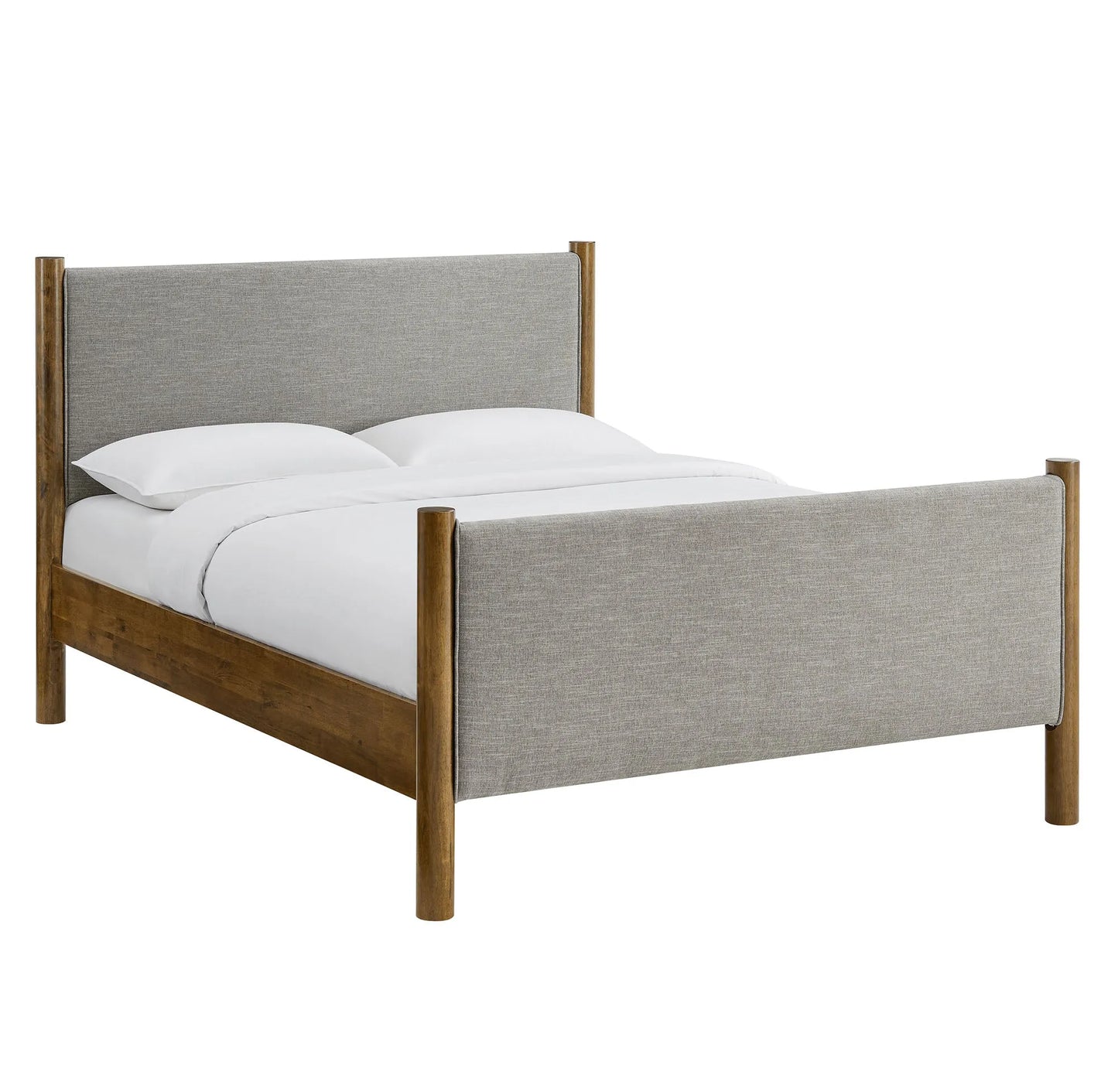 Maven Queen Size Fabric Upholstered Platform Bed by Modway MOD-7189 FredCo