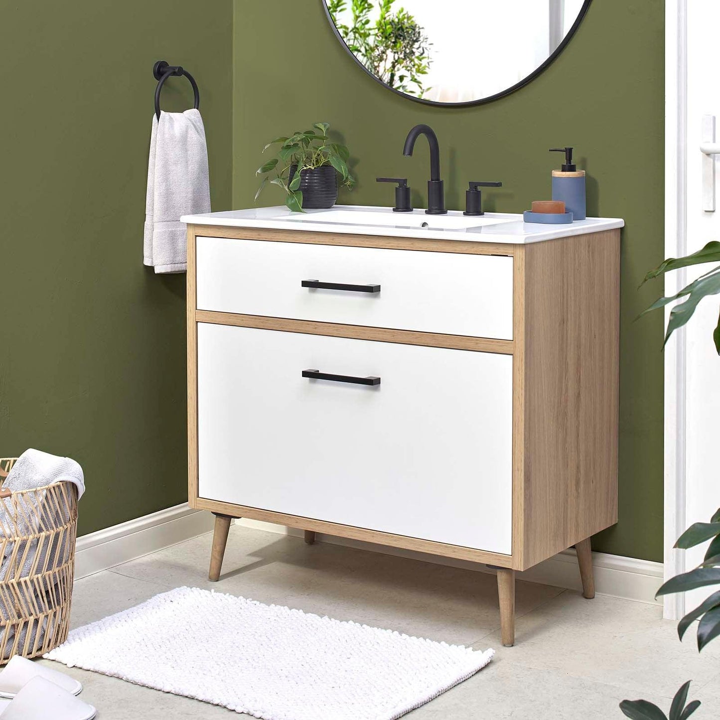 Maverick 36" Bathroom Vanity, EEI-6500 FredCo