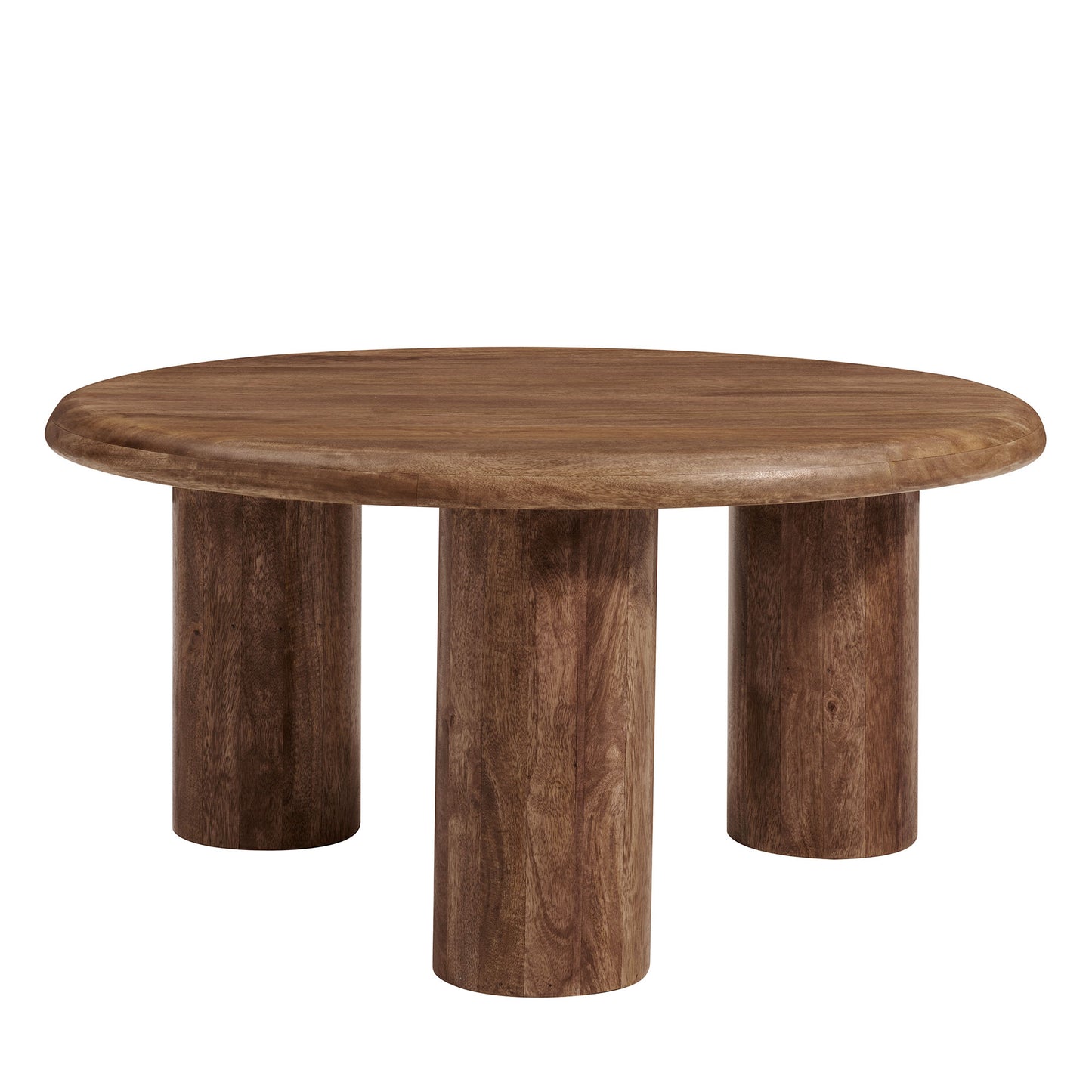 Mavina Round Mango Wood Coffee Table by Modway EEI-7286 FredCo