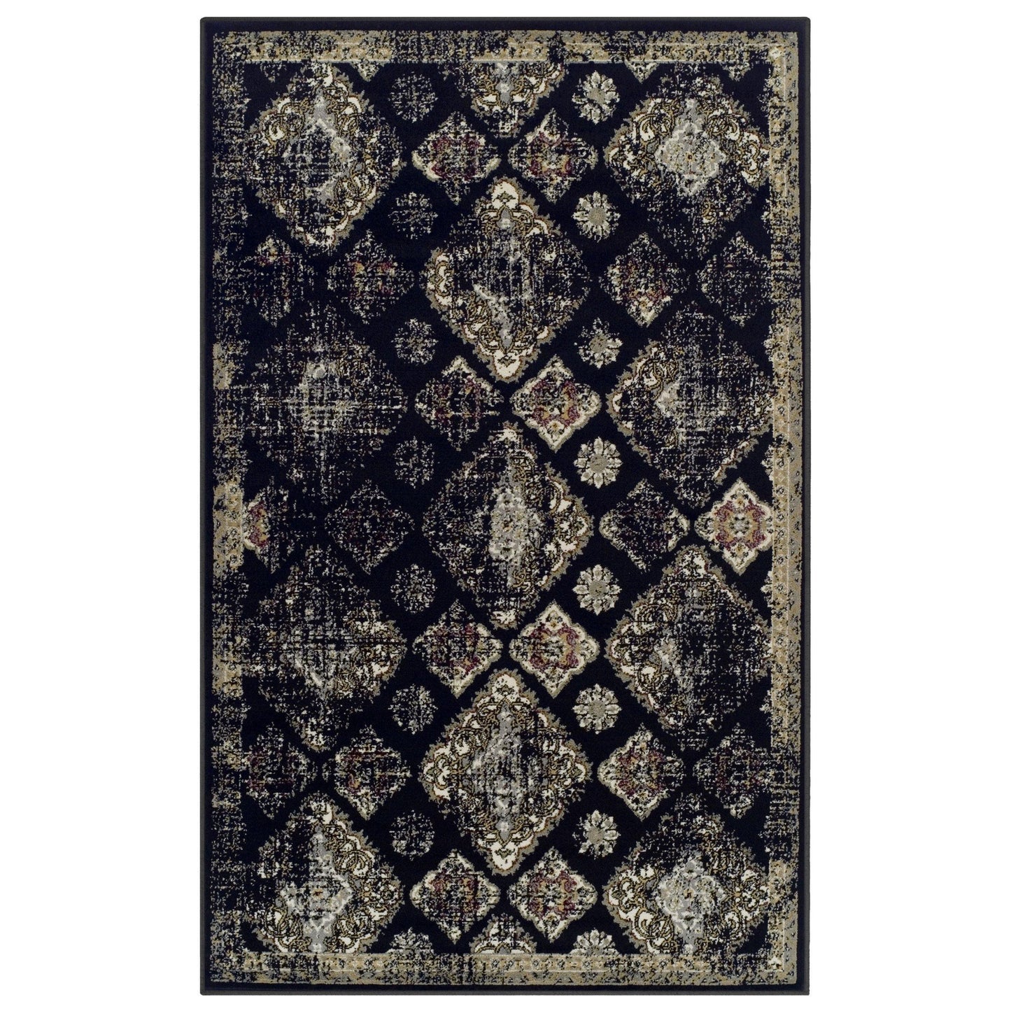 Mayfair Vintage Moroccan Diamond Medallion Rug FredCo