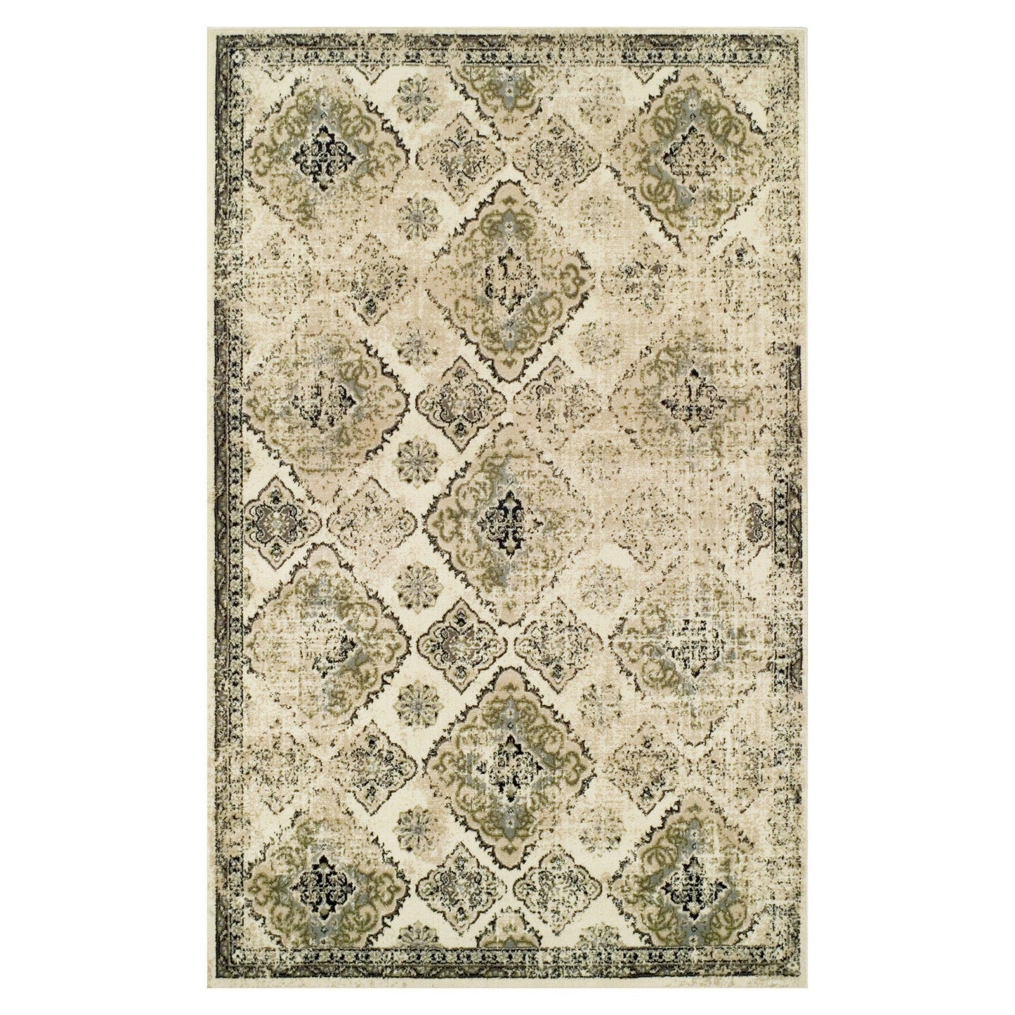 Mayfair Vintage Moroccan Diamond Medallion Rug FredCo