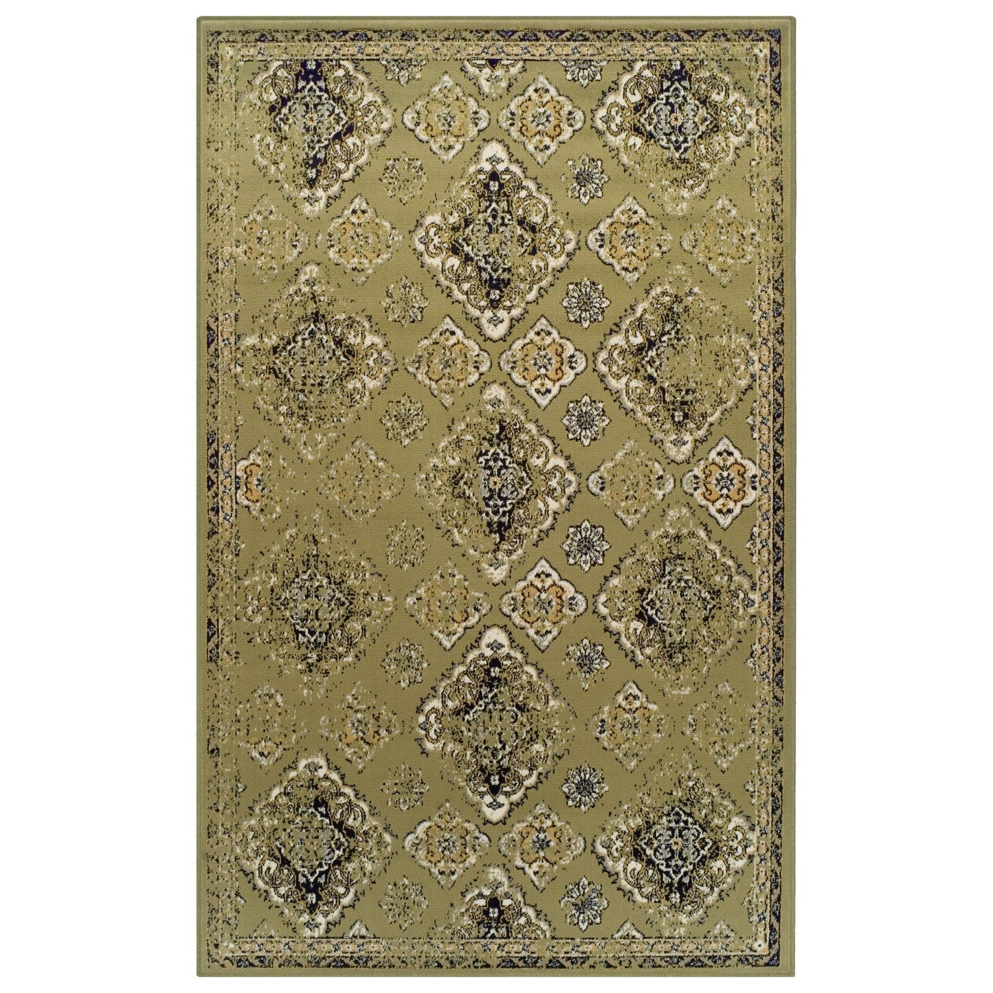 Mayfair Vintage Moroccan Diamond Medallion Rug FredCo