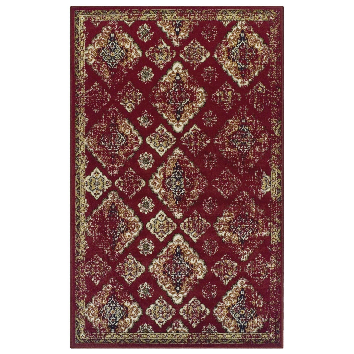 Mayfair Vintage Moroccan Diamond Medallion Rug FredCo