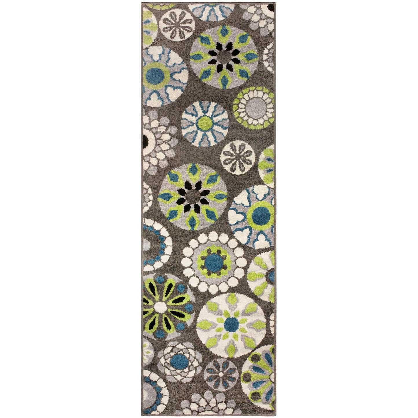 Medallion Oriental Contemporary Floral Baroque Rug FredCo