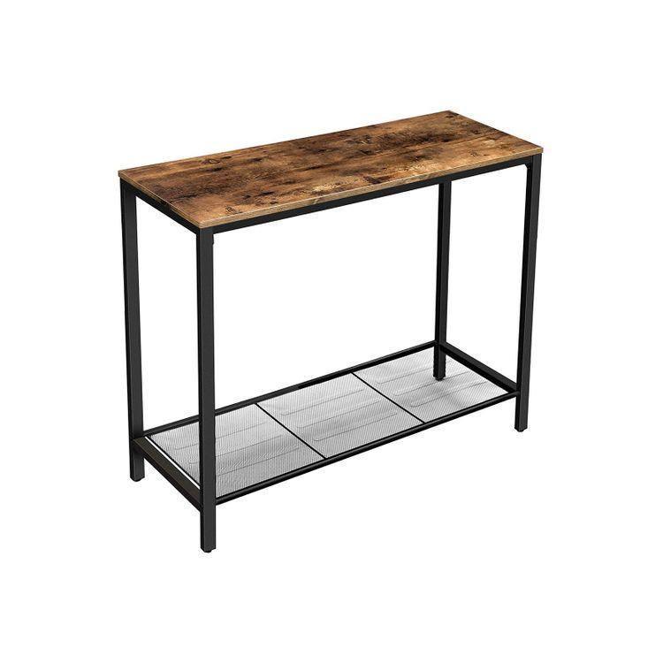 Mesh Shelf Console Table FredCo