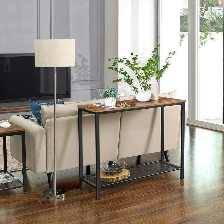 Mesh Shelf Console Table FredCo