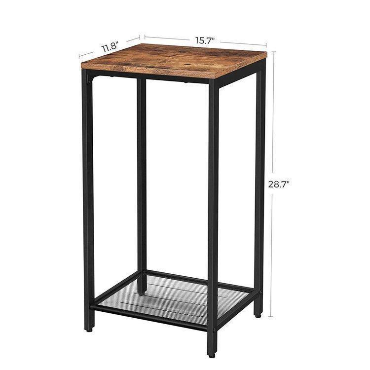 Mesh Shelf Telephone Table FredCo