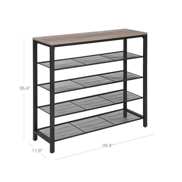 Mesh Shelves Shoe Organizer FredCo