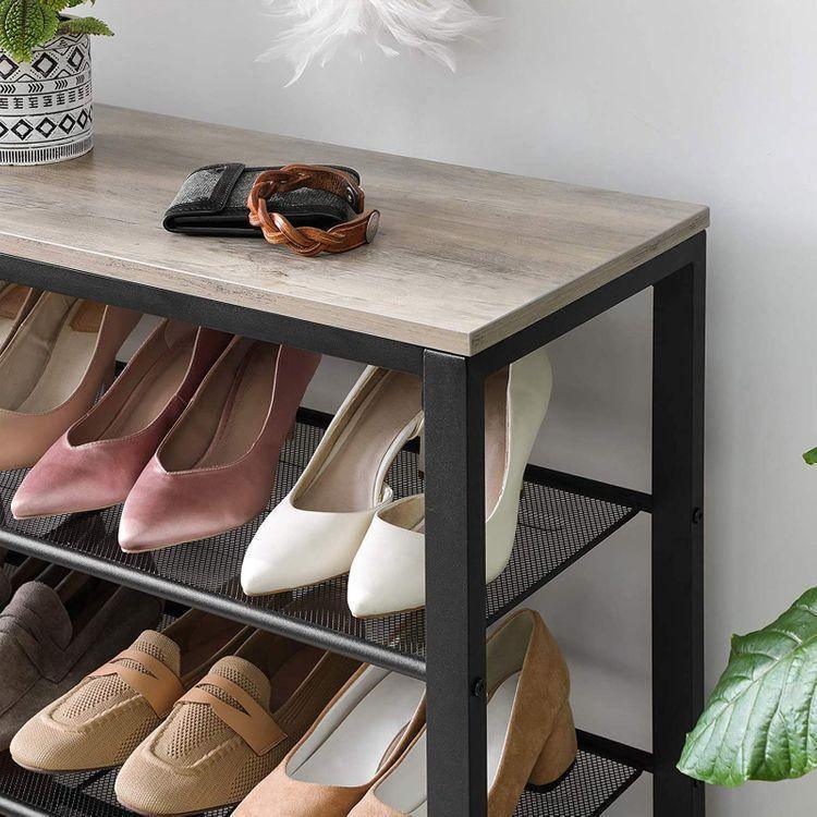 Mesh Shelves Shoe Organizer FredCo