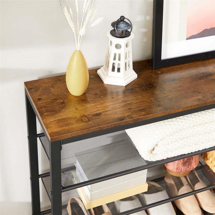 Mesh Shelves Shoe Rack FredCo