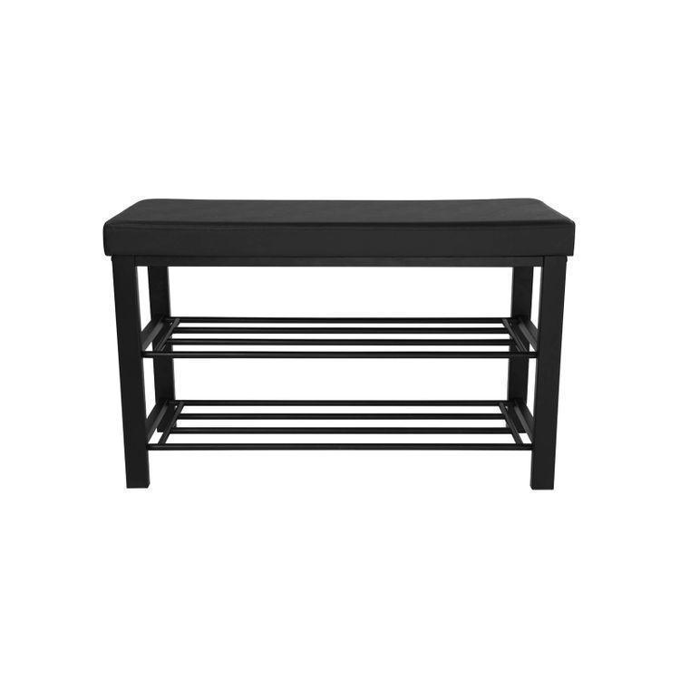 Metal Shoe Rack Bench FredCo