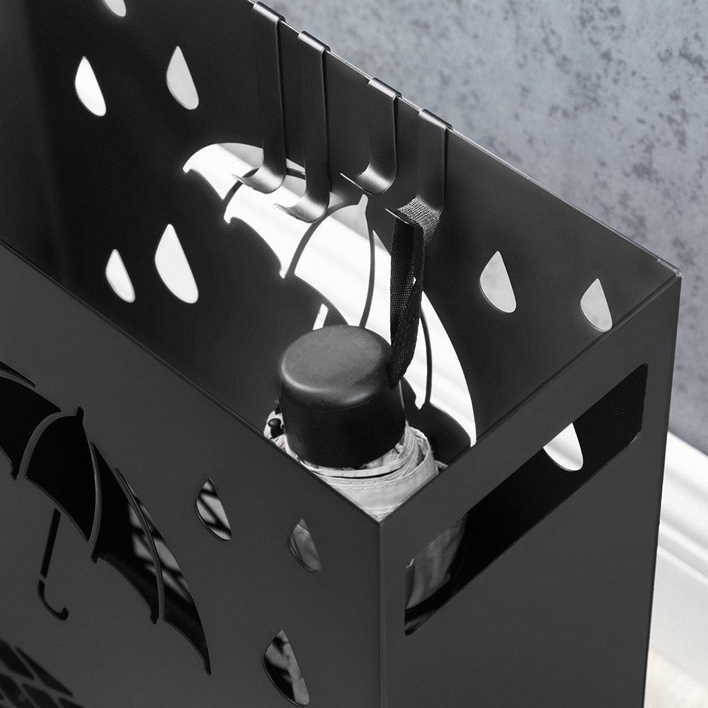 Metal Umbrella Stand with a Removable Drip Tray FredCo