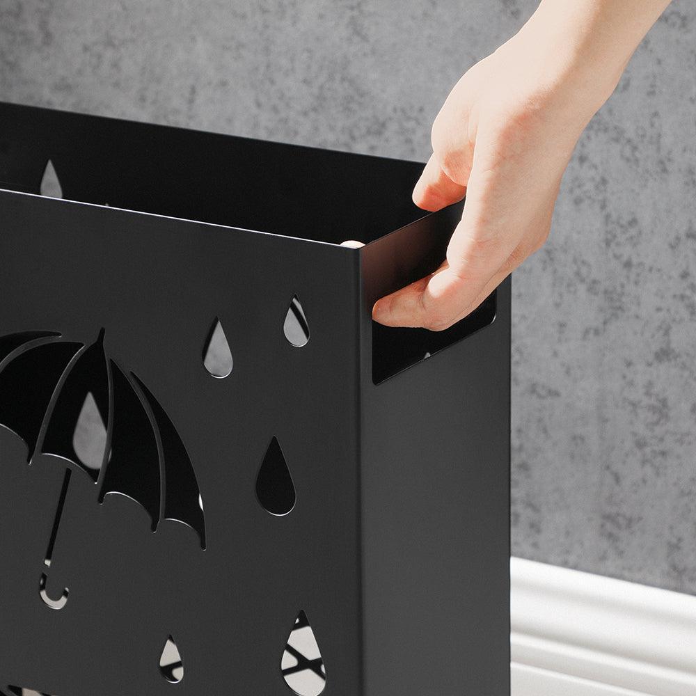 Metal Umbrella Stand with a Removable Drip Tray FredCo