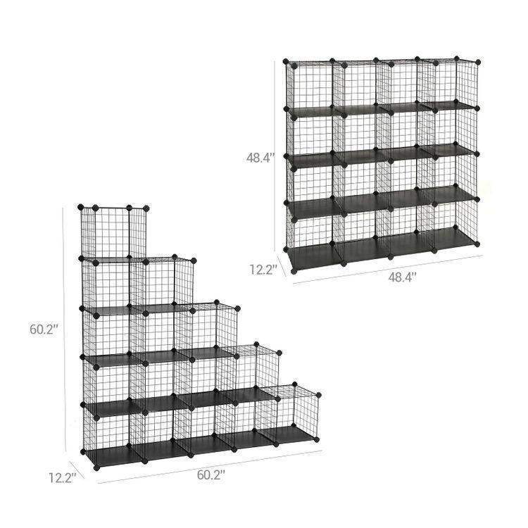 Metal Wire Cube Organizer FredCo