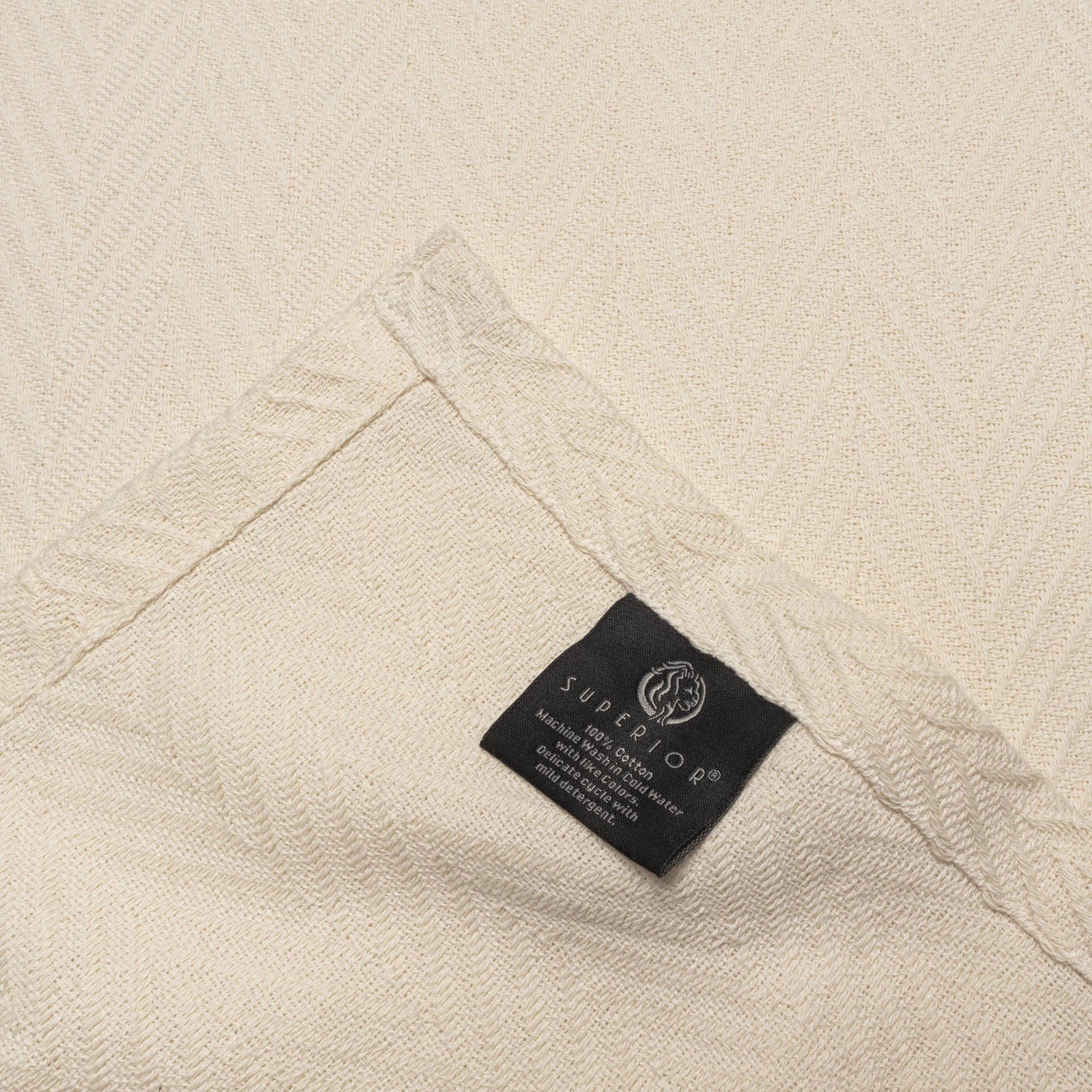 Metro All-Season 100% Cotton Thermal Woven Blanket FredCo