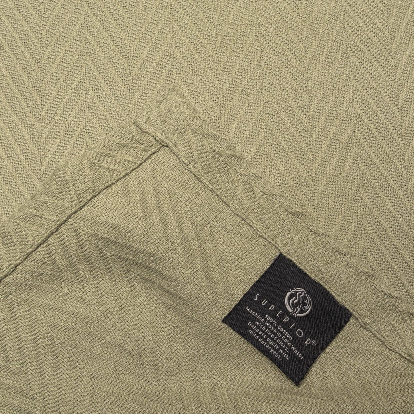 Metro All-Season 100% Cotton Thermal Woven Blanket FredCo