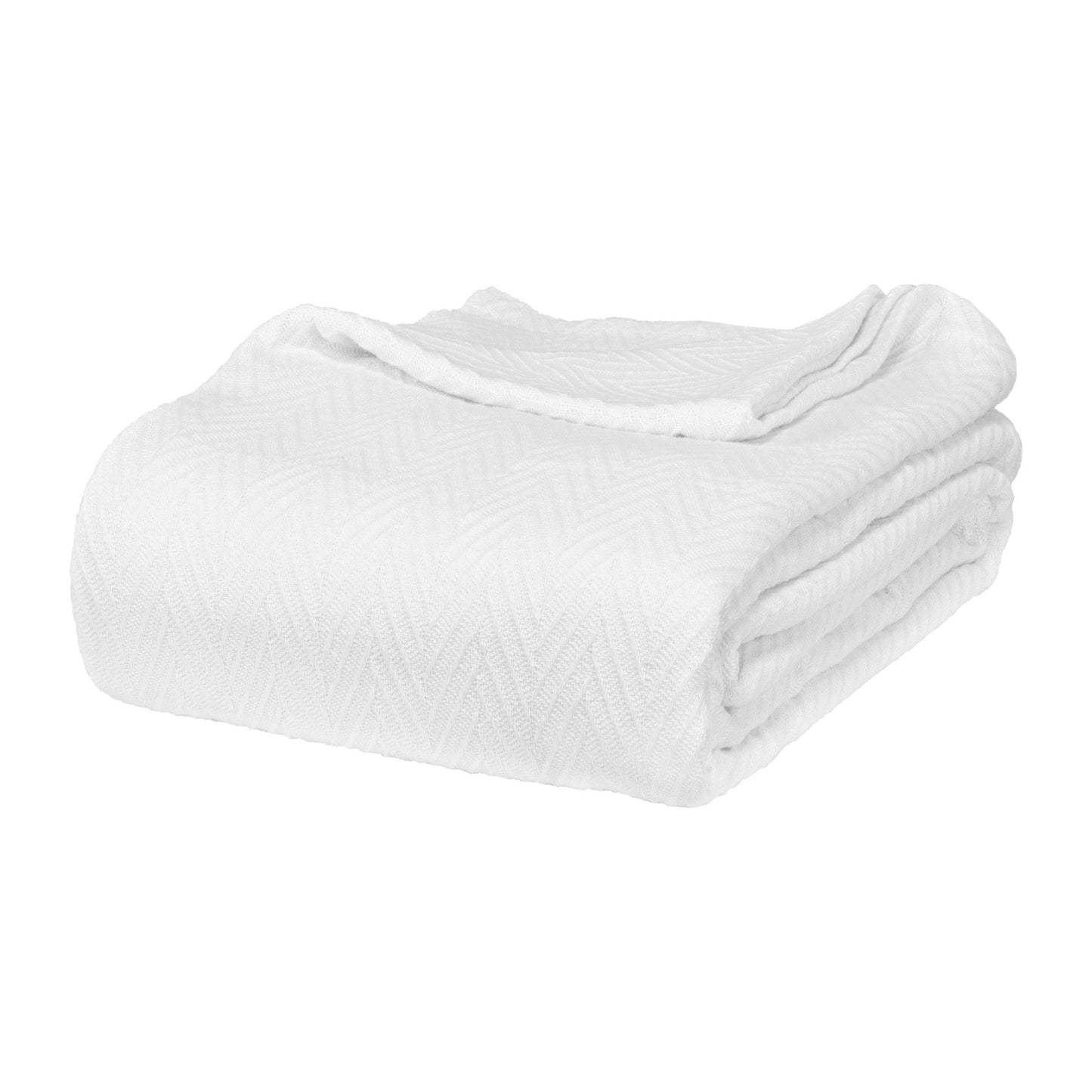 Metro All-Season 100% Cotton Thermal Woven Blanket FredCo