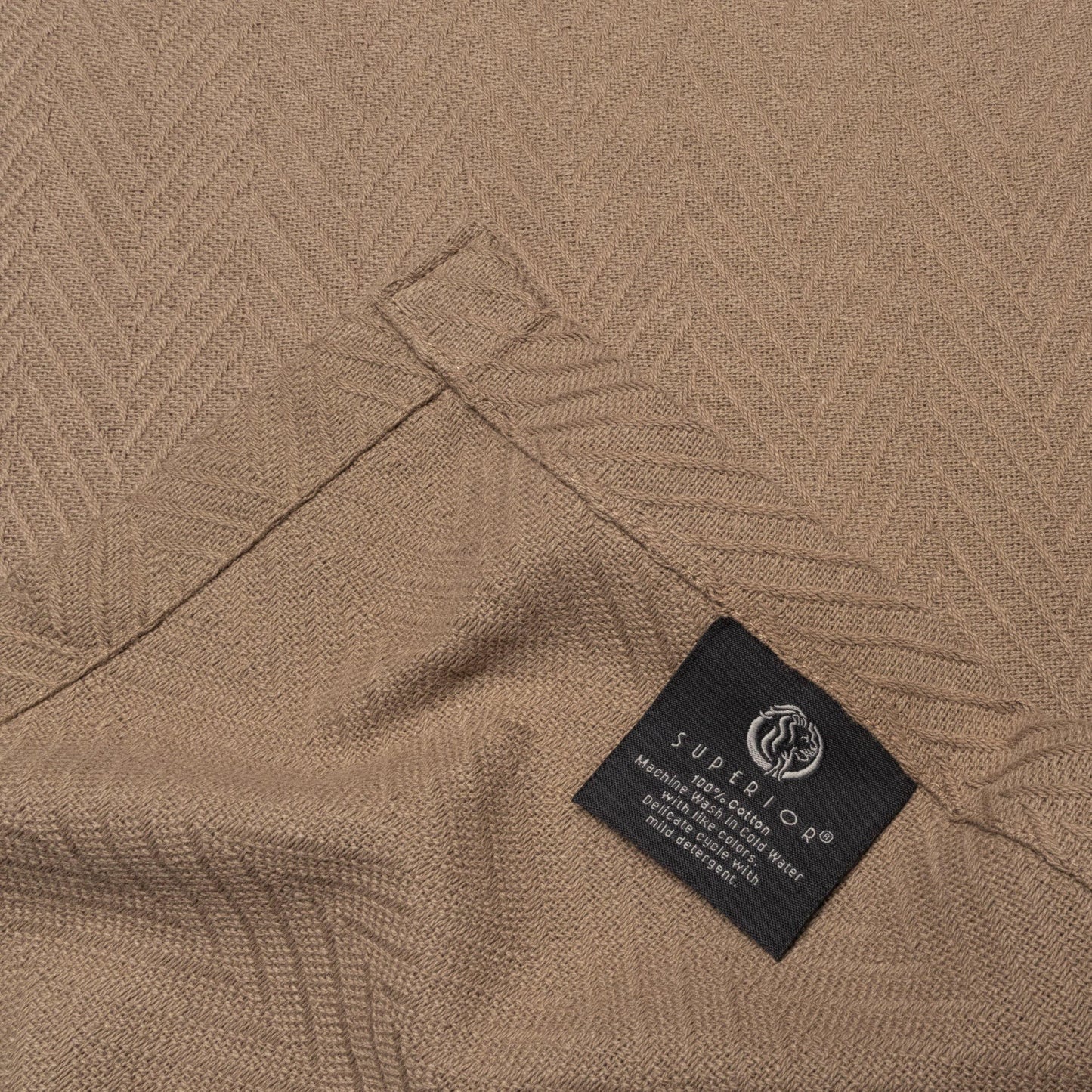 Metro All-Season 100% Cotton Thermal Woven Blanket FredCo