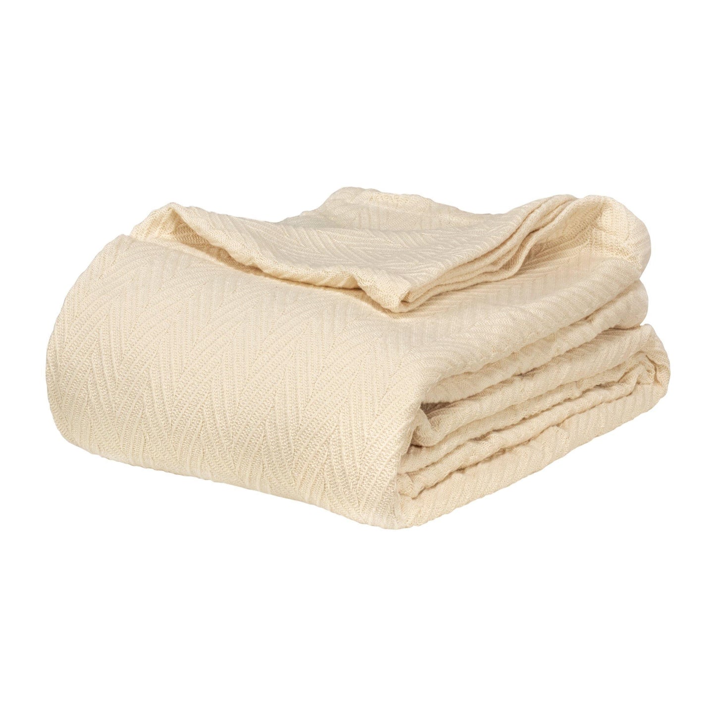 Metro All-Season 100% Cotton Thermal Woven Blanket FredCo
