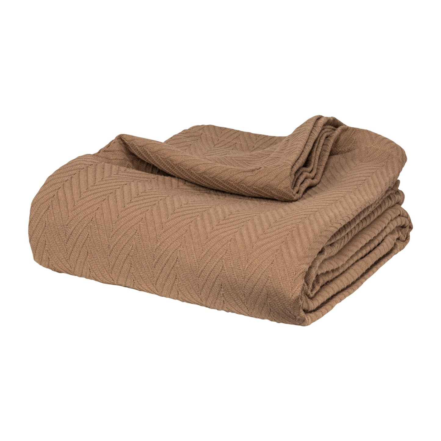 Metro All-Season 100% Cotton Thermal Woven Blanket FredCo