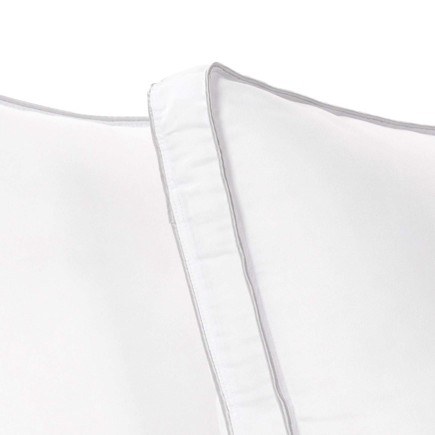 Microfiber Hypoallergenic 2-Piece Pillow Set with 1.5 Inch Gusset FredCo