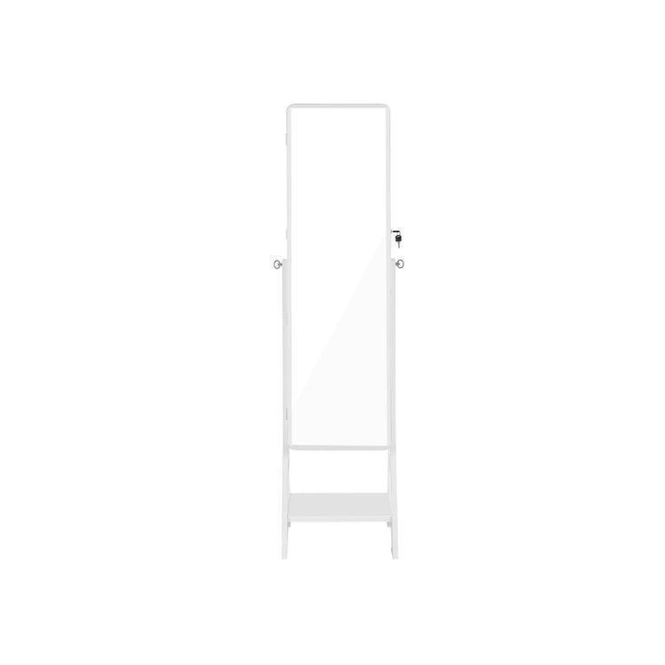 Mirrored Standing Jewelry Armoire FredCo