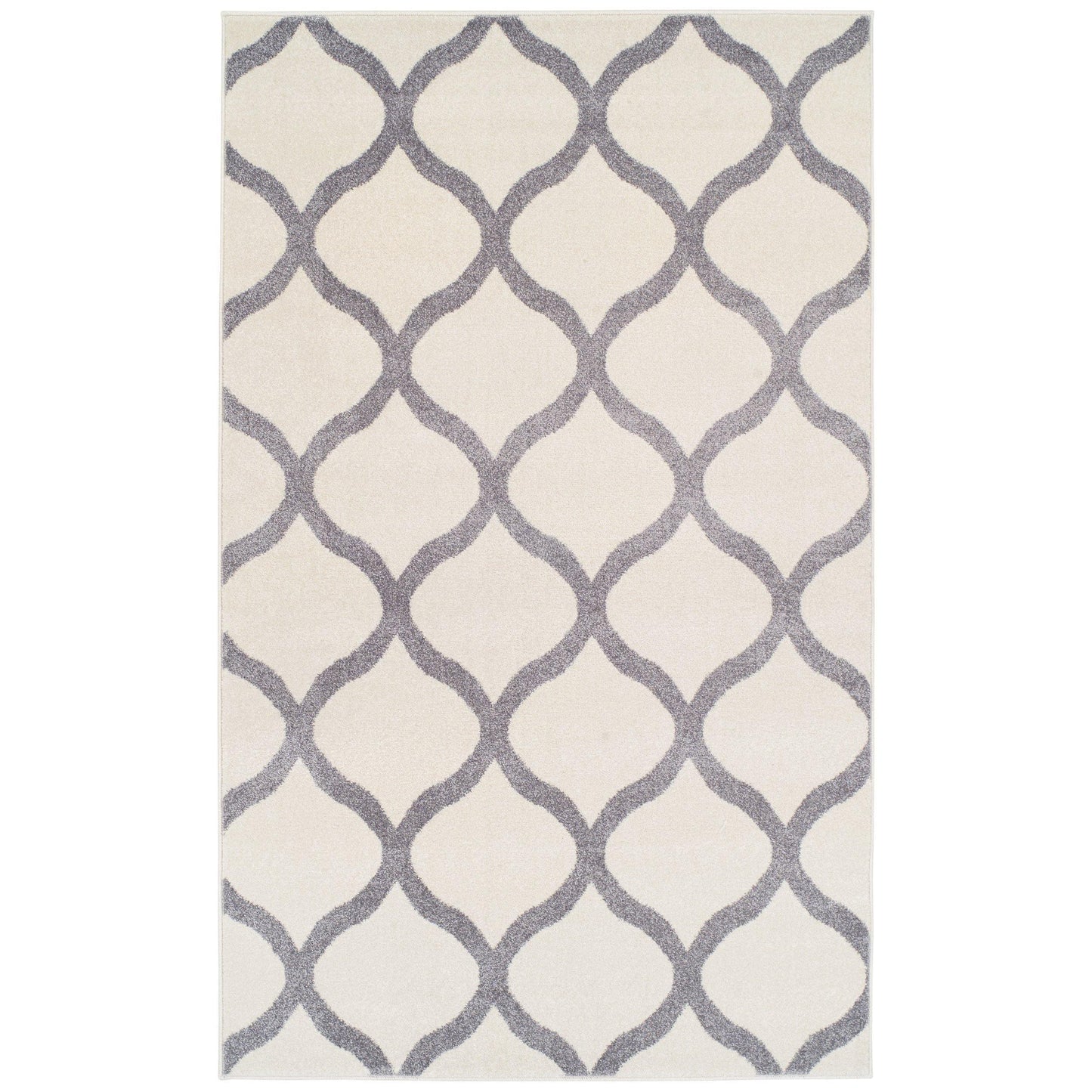 Modern Contemporary Oriental Trellis Rug FredCo