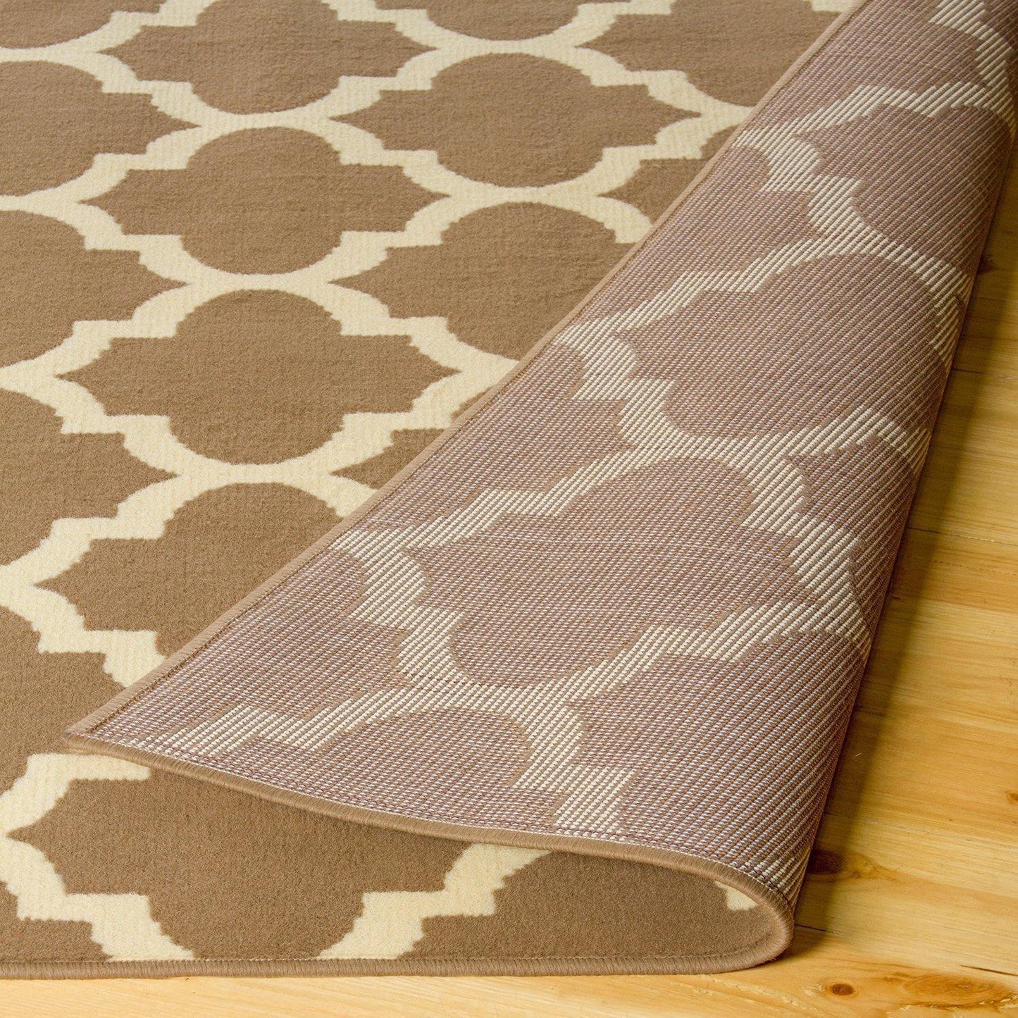 Modern Contemporary Quatrefoil Trellis Rug FredCo