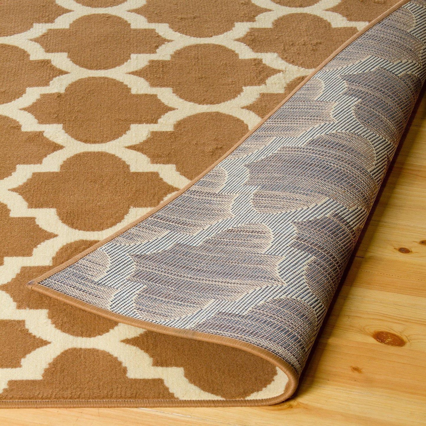 Modern Contemporary Quatrefoil Trellis Rug FredCo